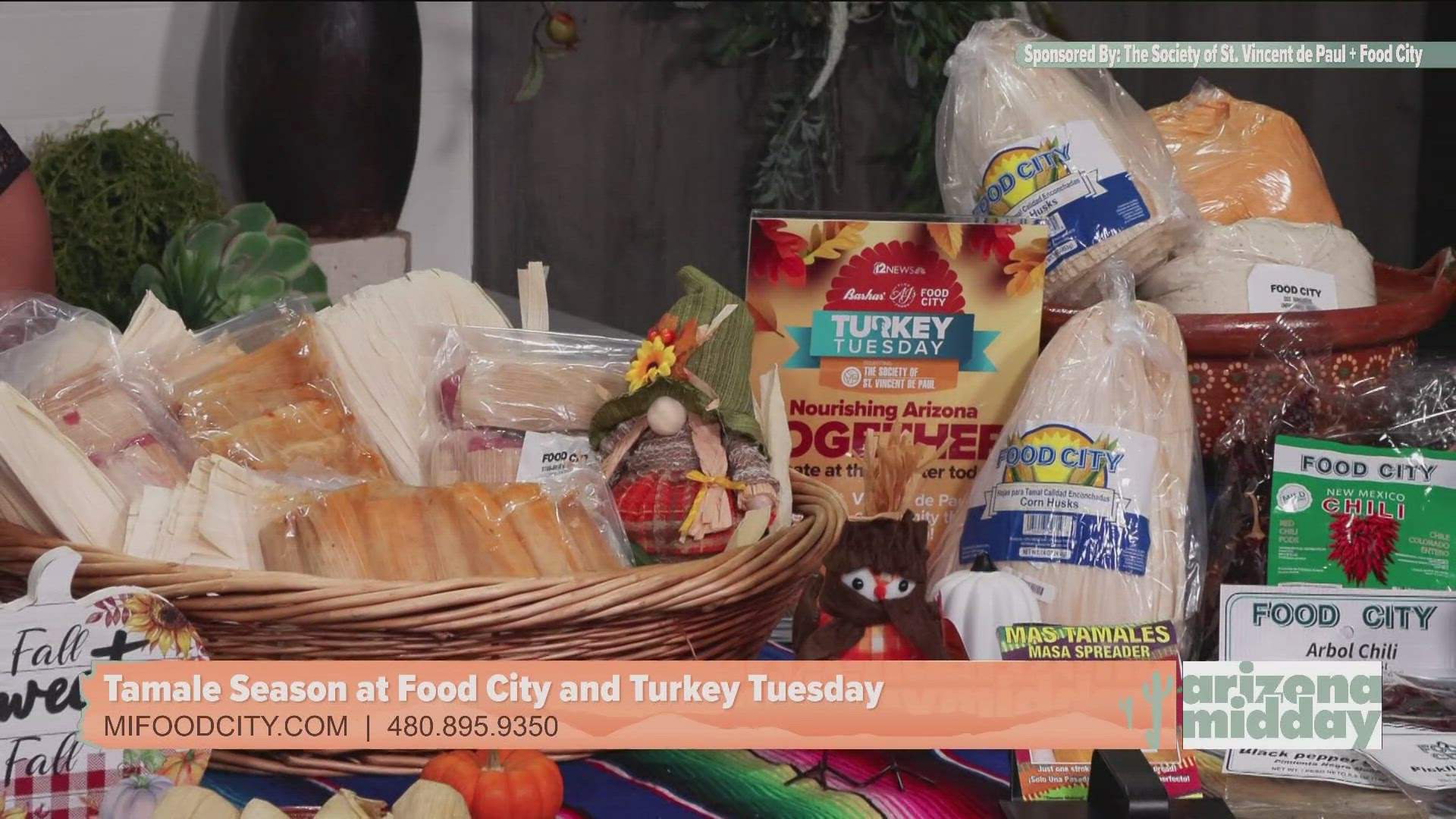 Susy Ferra with Food City, explains what you need for tamale making season, a new loyalty program and how Food City supports Turkey Tuesday. 