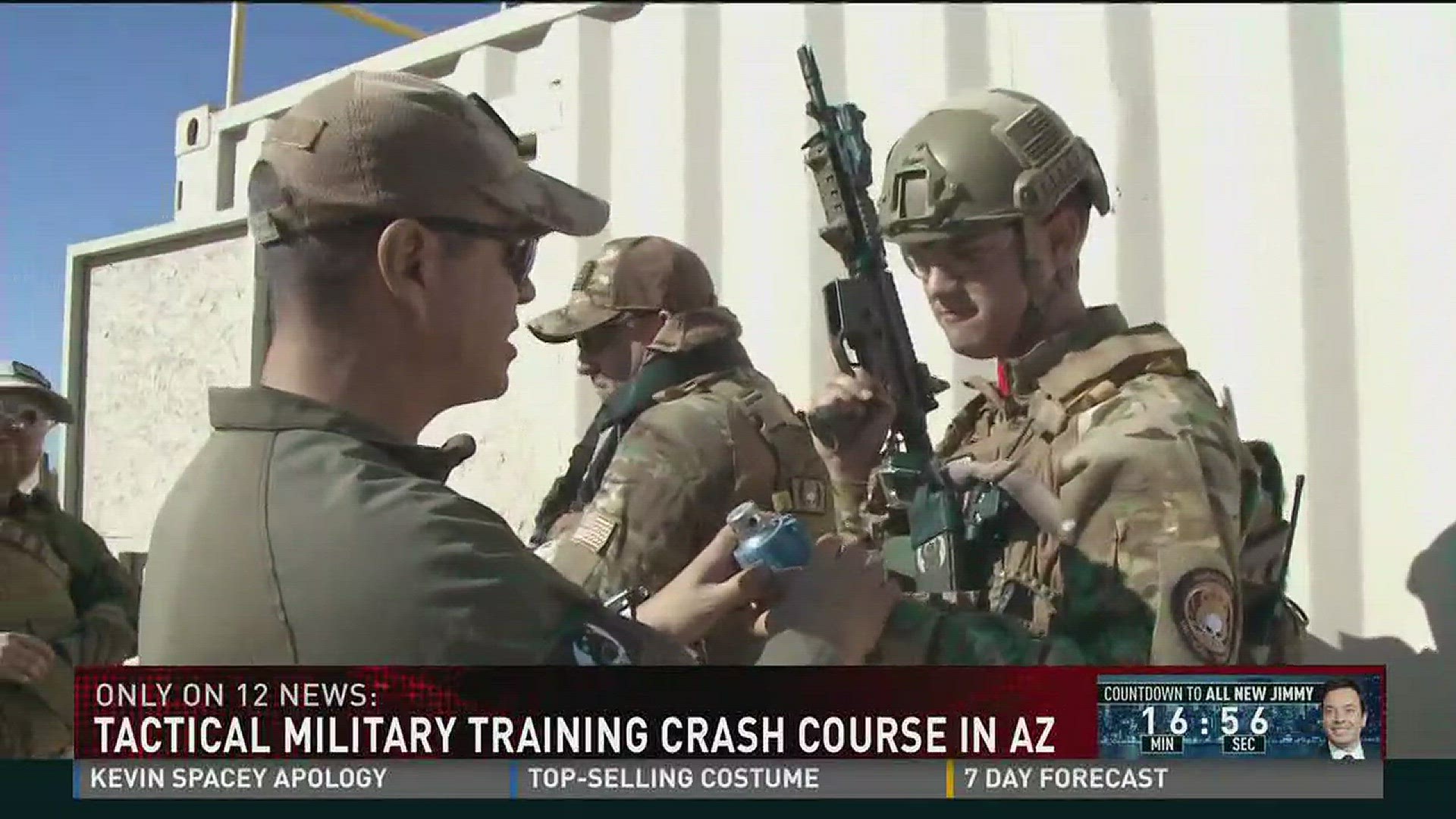 You can take a crash course in military simulation training in Tonopah.