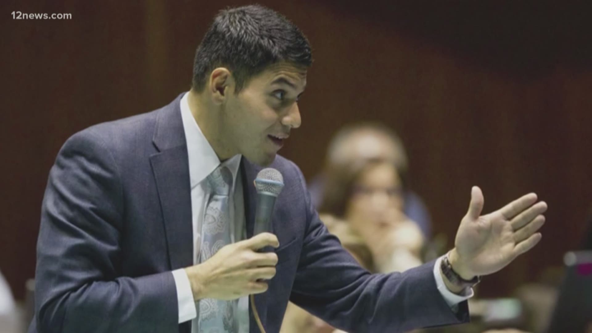 A legislative staffer sent Steve Montenegro a topless photo via text message, according to a series of messages between Montenegro and the staffer that were reviewed by 12 News.
