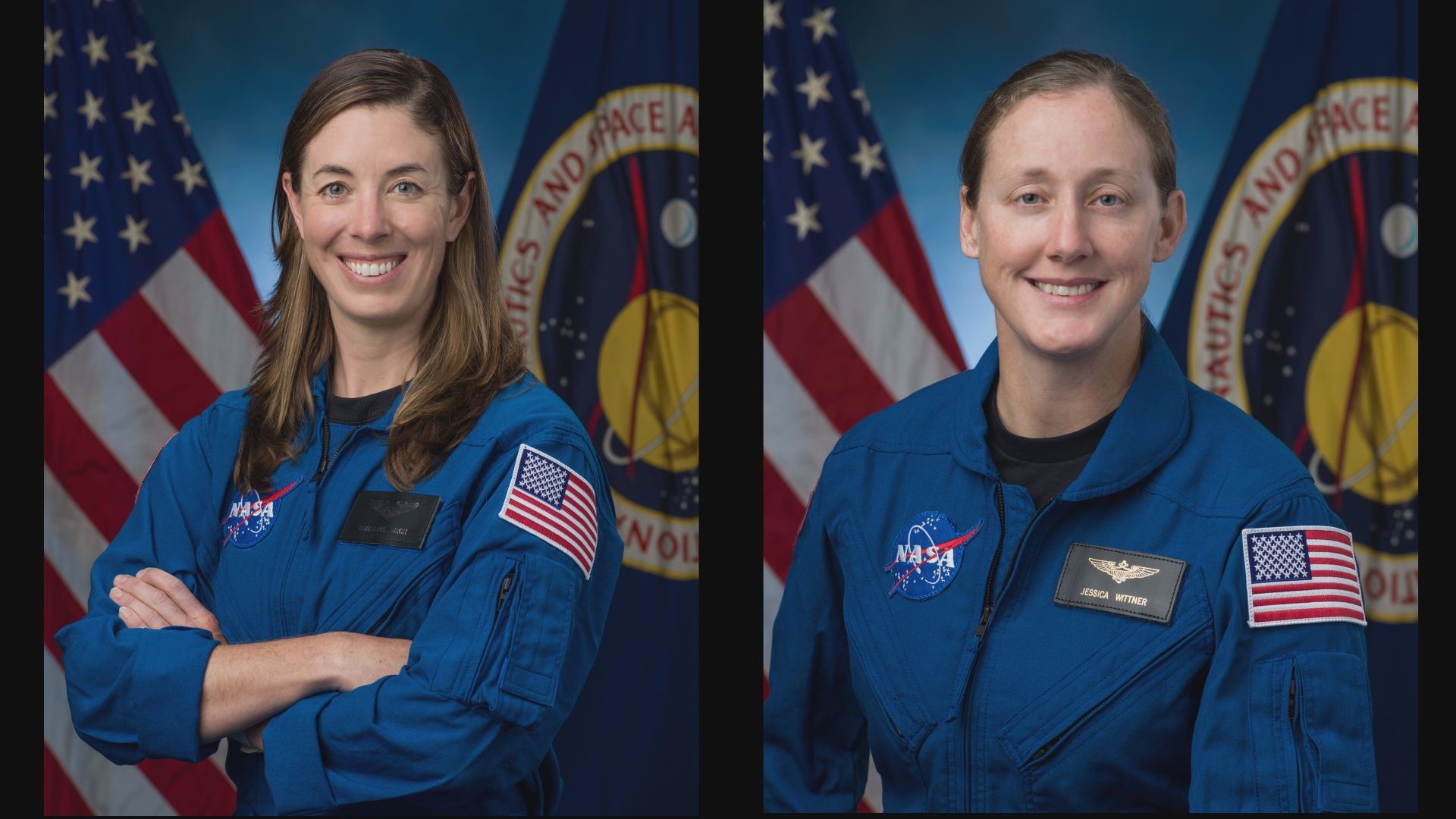 NASA announced its newest class of astronaut candidates on Monday. Christina Birtch and Jessica Wittner were among the hopefuls chosen out of 12,000 applicants.