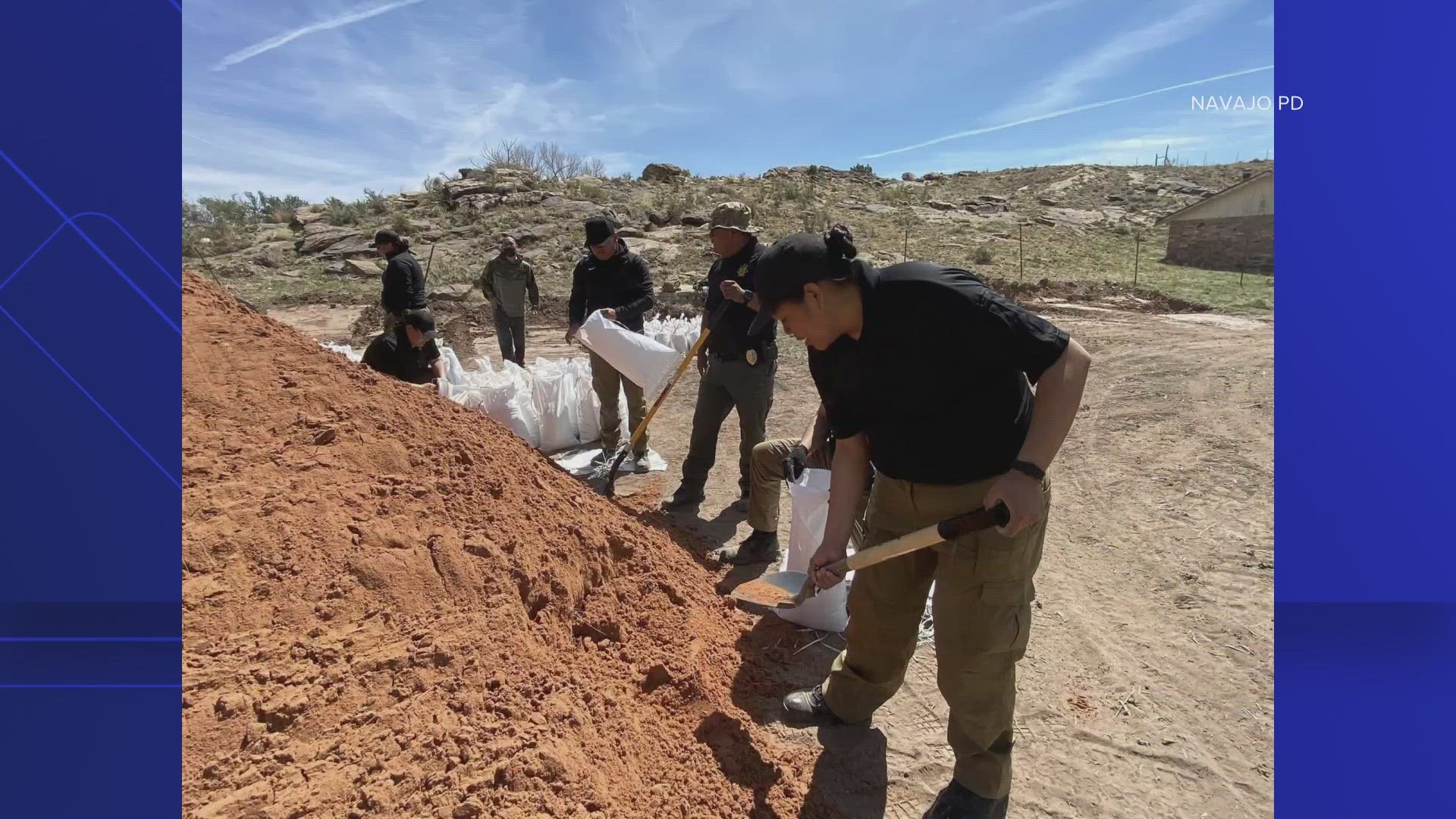 Navajo Nation officials say evacuations have been ordered for some residents of Chinle after floodwaters filled washes and overflowed berms and dirt dams.