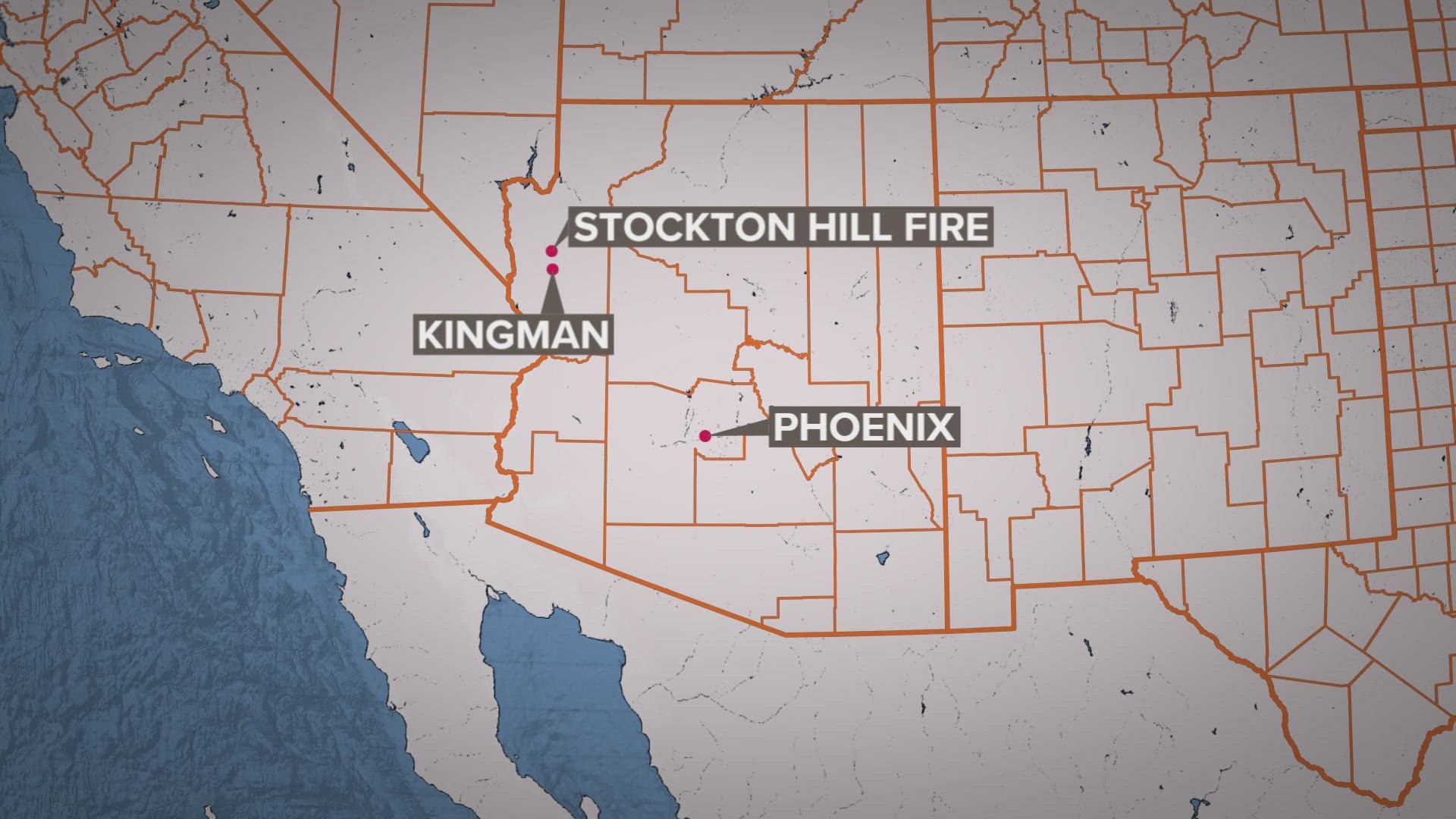 The fire has burned roughly 195 acres, fire officials said. Hot and dry conditions may challenge crews on the ground.
