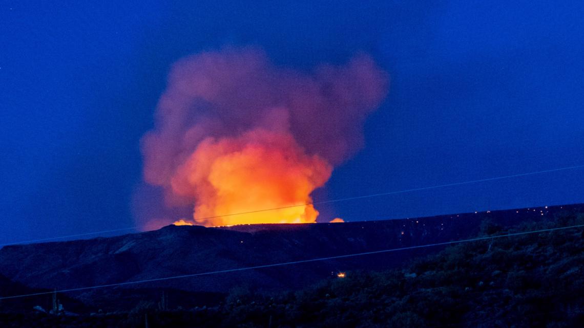 Central Fire burning near New River north of Phoenix fully contained