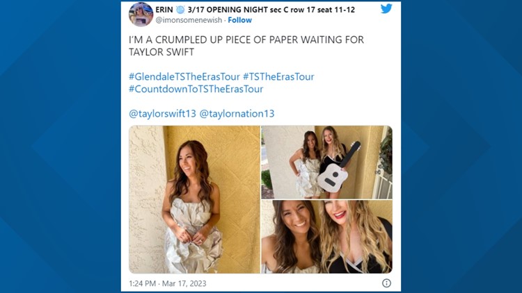 Swifties descend on Swift City! See the fan outfits for Taylor Swift's Eras Tour in Glendale