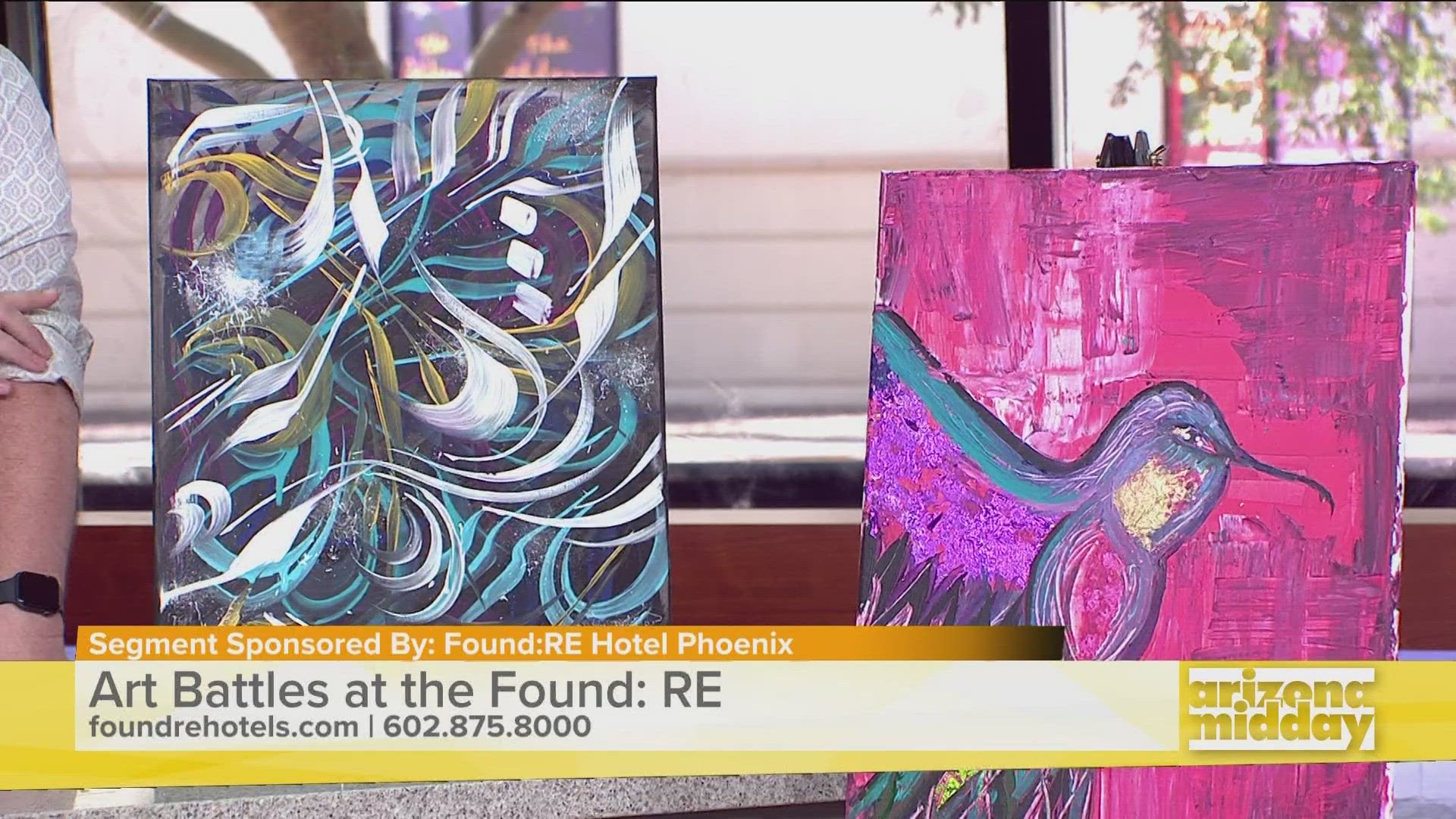 Jordan and Destry gives us a sneak peek of what will happen during the three-round painting competition at FOUND:RE Hotel where artists will compete for a title.