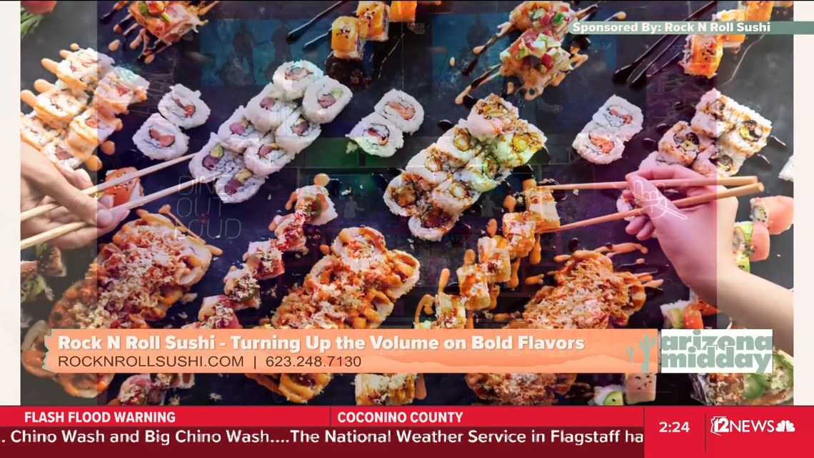 Rock n' Roll with Some of the Best Sushi in Town | 12news.com