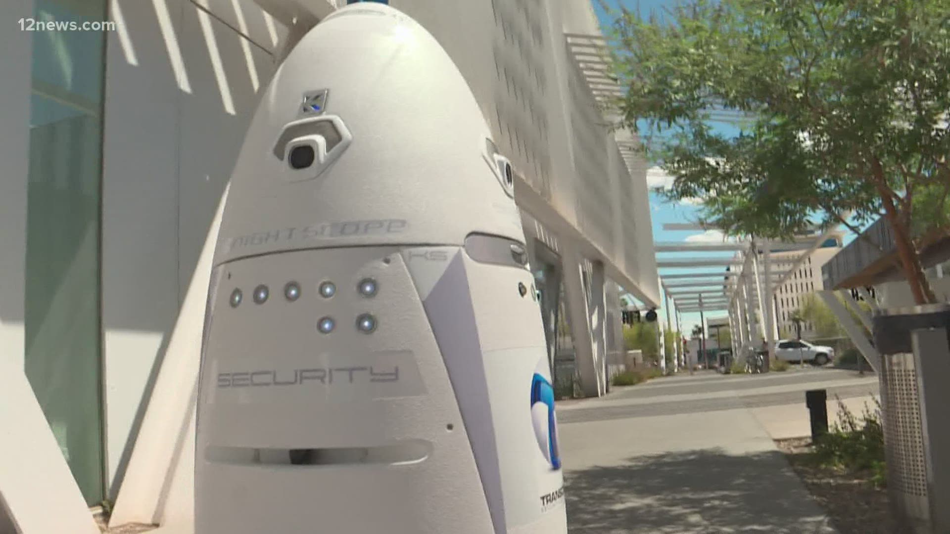 There's a new edition to the security staff at Park Central Mall in Phoenix. A robot security guard named Parker is now patrolling the property.