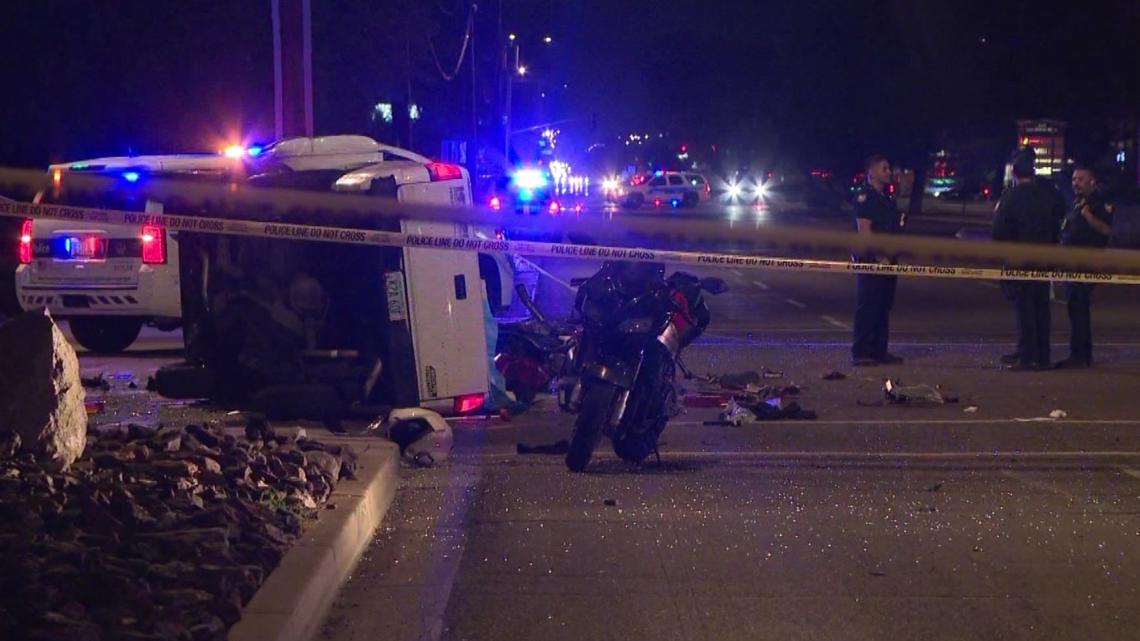 1 dead, another hurt after rollover crash, officials say