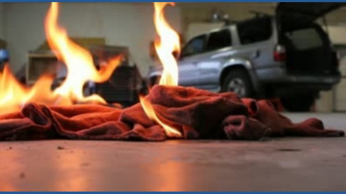 Town of Carefree warns of oily rags spontaneously combusting