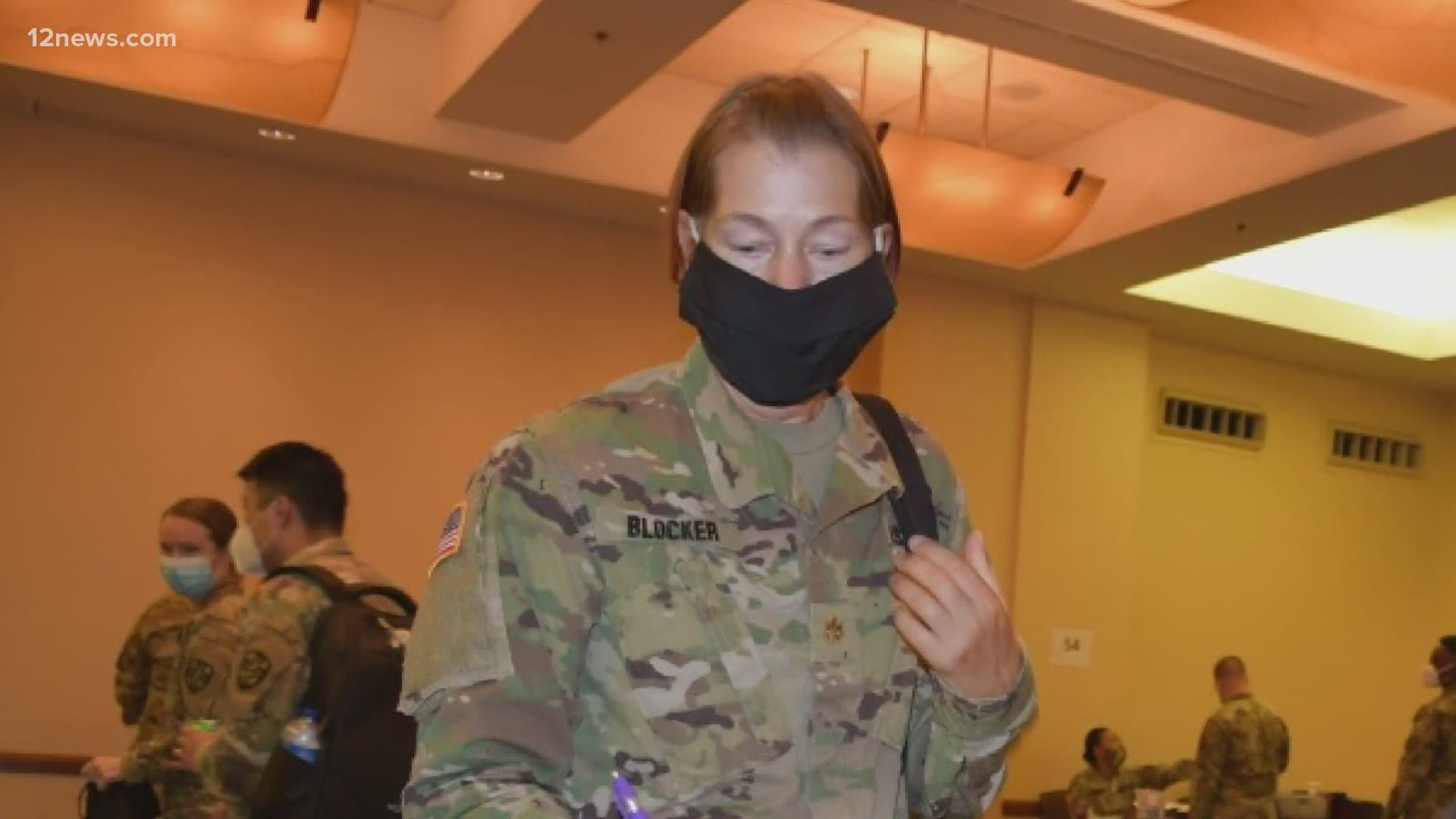 A group of Arizona Army reserve nurses have been deployed around the country to fight the COVID-19 battle. It's a call of duty that runs deep for them all.