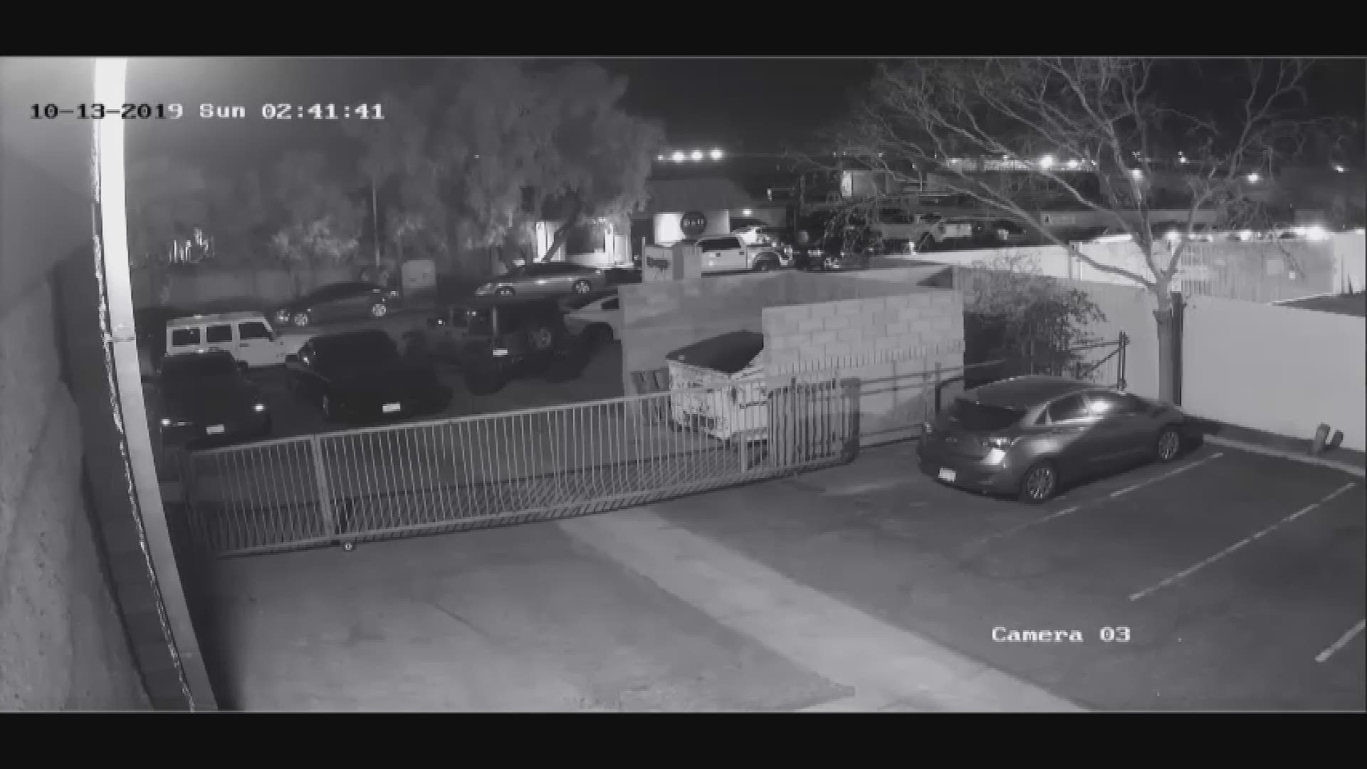 Video from a nearby building shows police shoot a man who they say had a gun at a street party in Glendale.