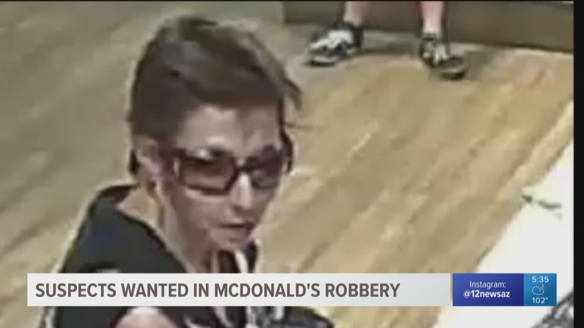Phoenix Police are asking the public to help find two robbery suspects who targeted a couple of fast food restaurants in Phoenix.
