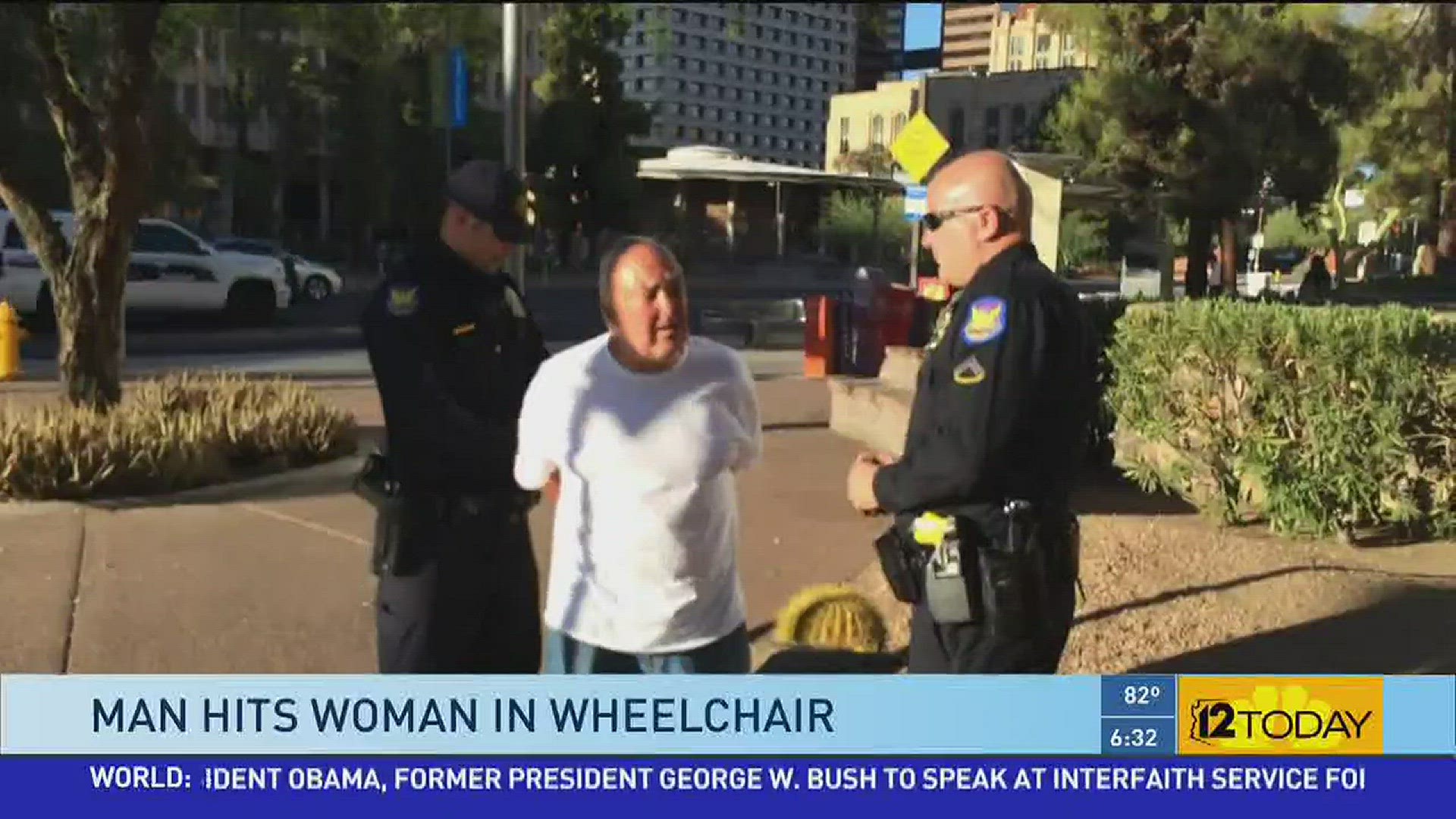 Innate Examples Woman in wheelchair slapped live on air: Lesson learned? | 12news.com