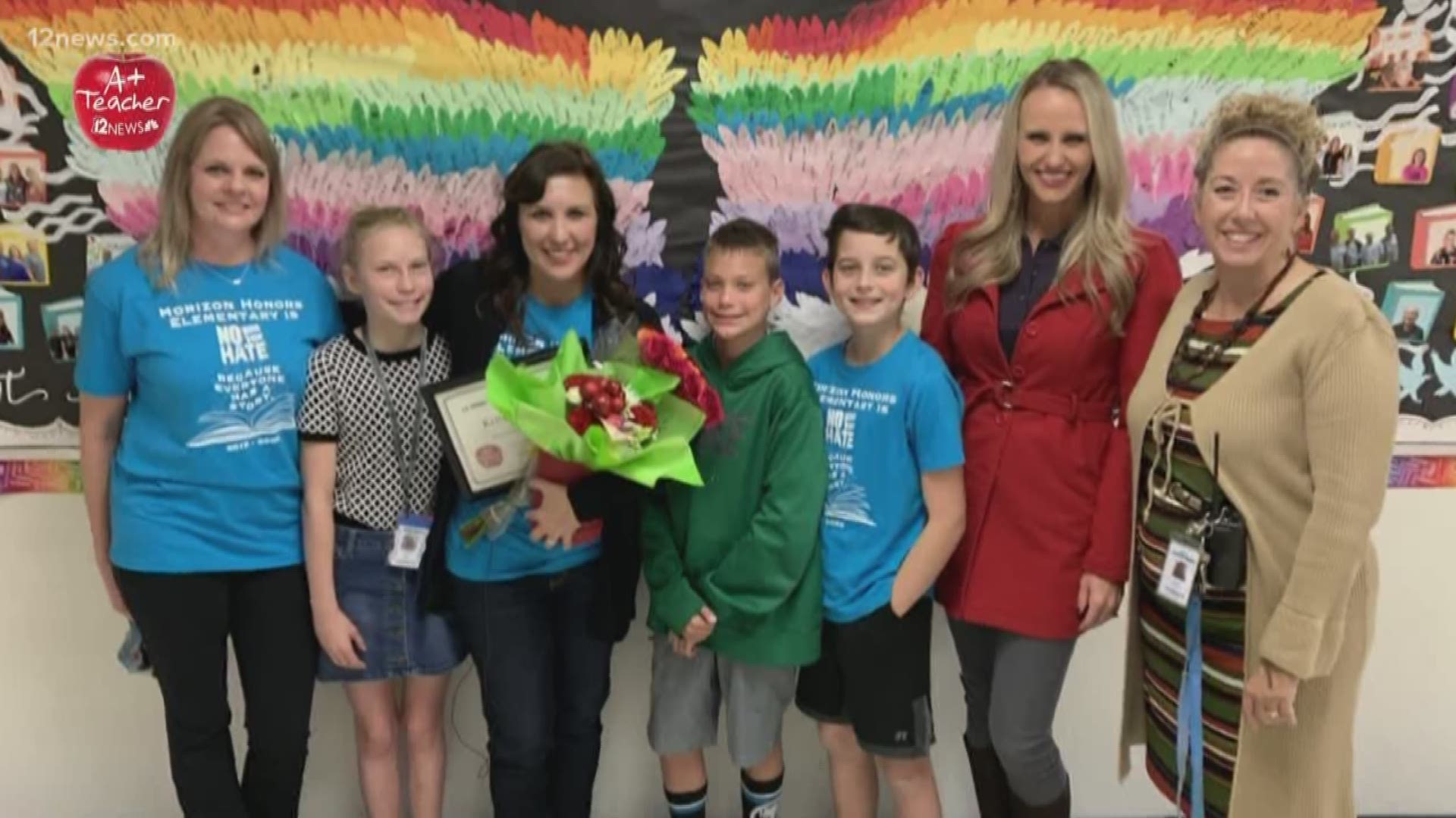 Trisha Hendricks introduces us to Kelly Maguire, a special teacher at Horizon Honors Elementary School in Phoenix.