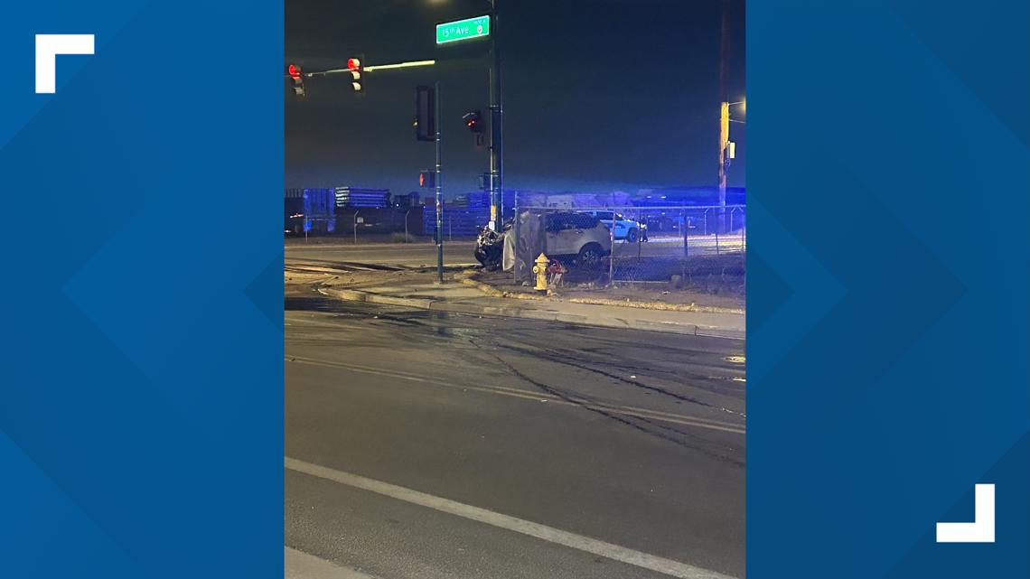 1 dead after fiery crash in south Phoenix | 12news.com