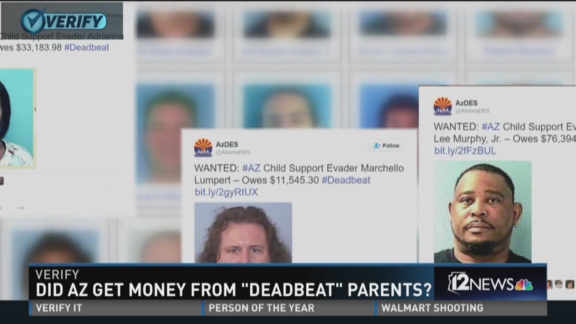 Did Arizona actually get any money from "deadbeat" parents?