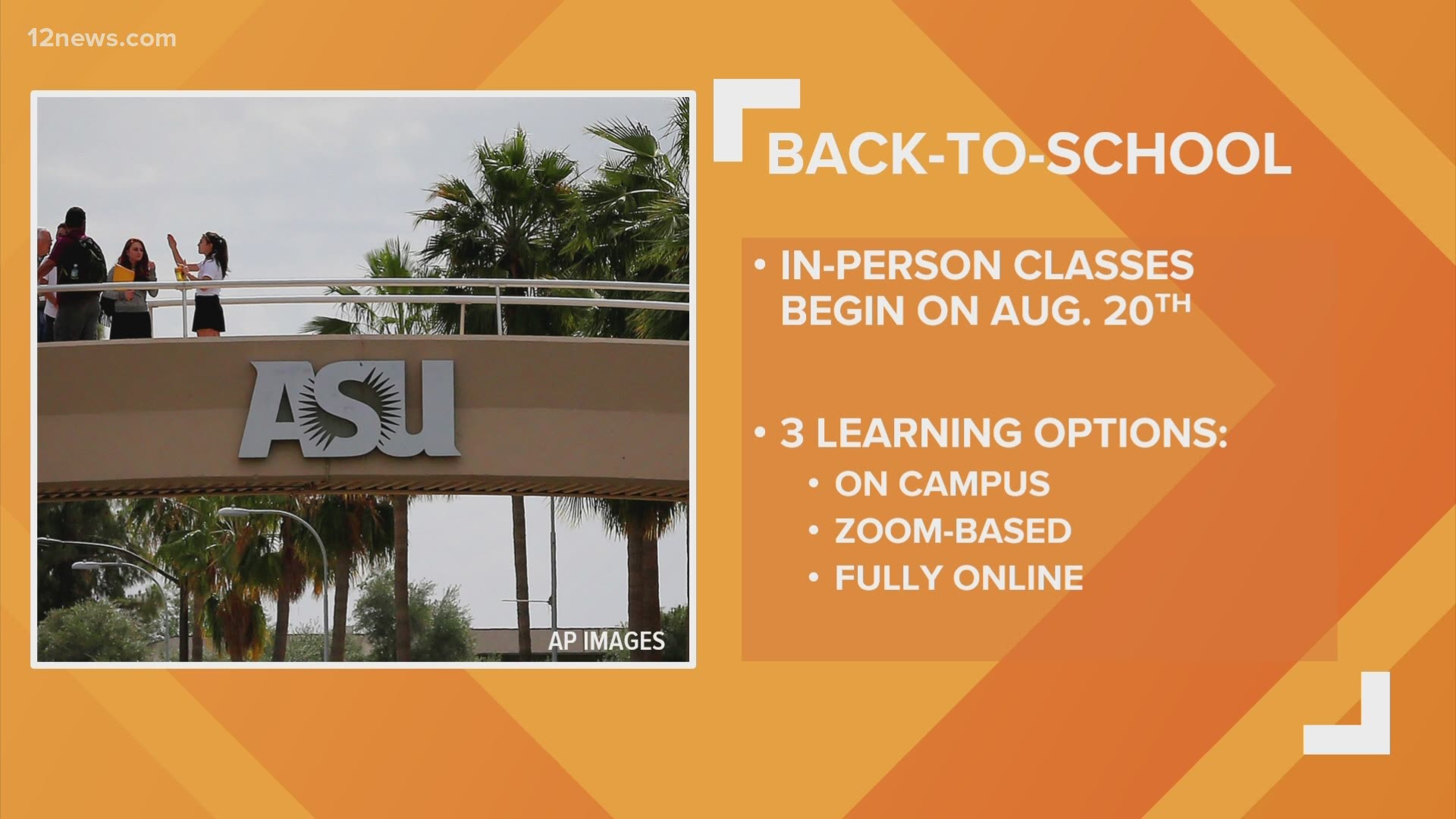 Campus life and learning is going to look a lot different for ASU students as they start the new school year. Jen Wahl has more.