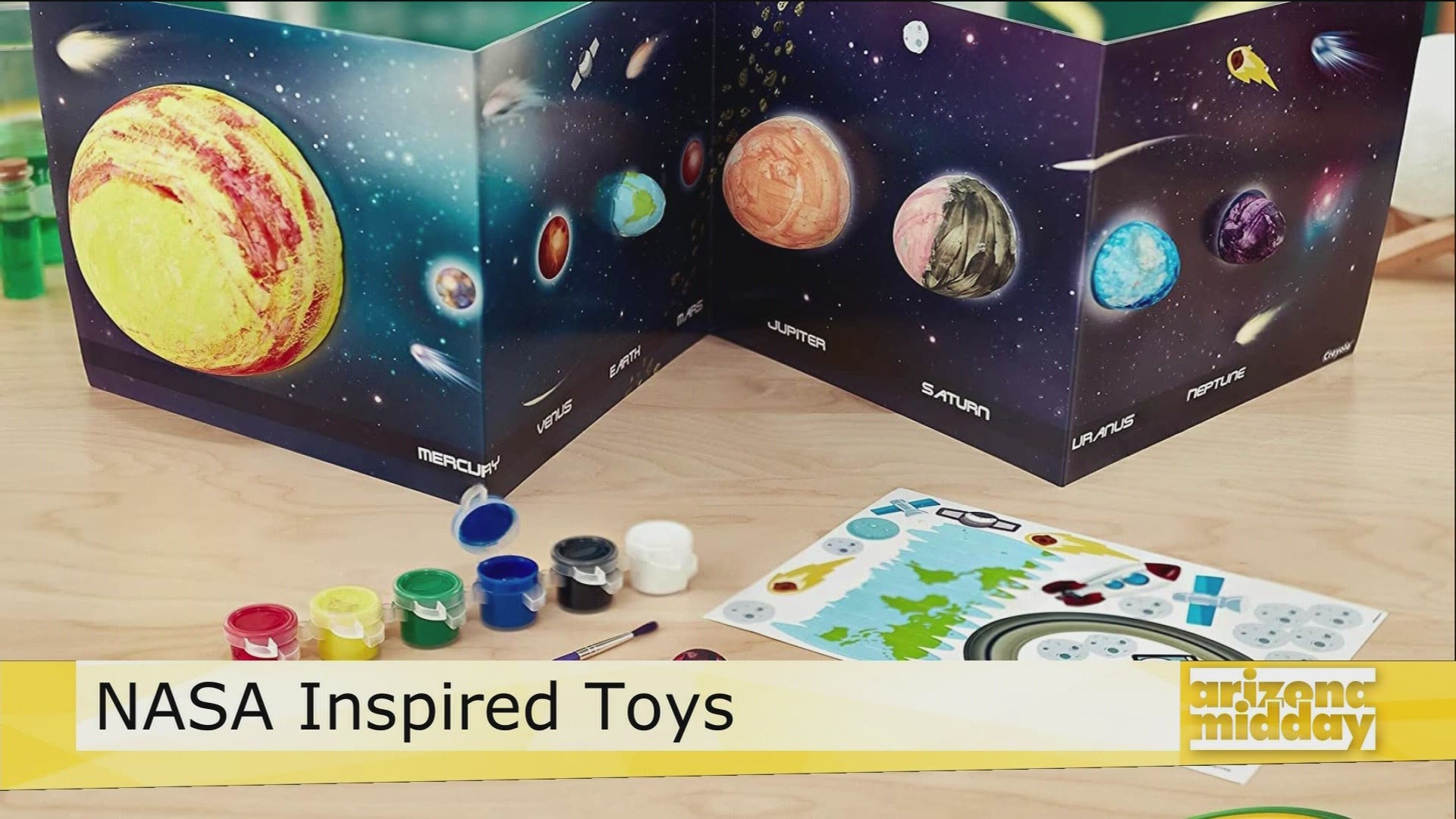 Madeleine Buckley, with The Toy Insider, shows us some of the top toys to celebrate the Mars Landing with your kids!
