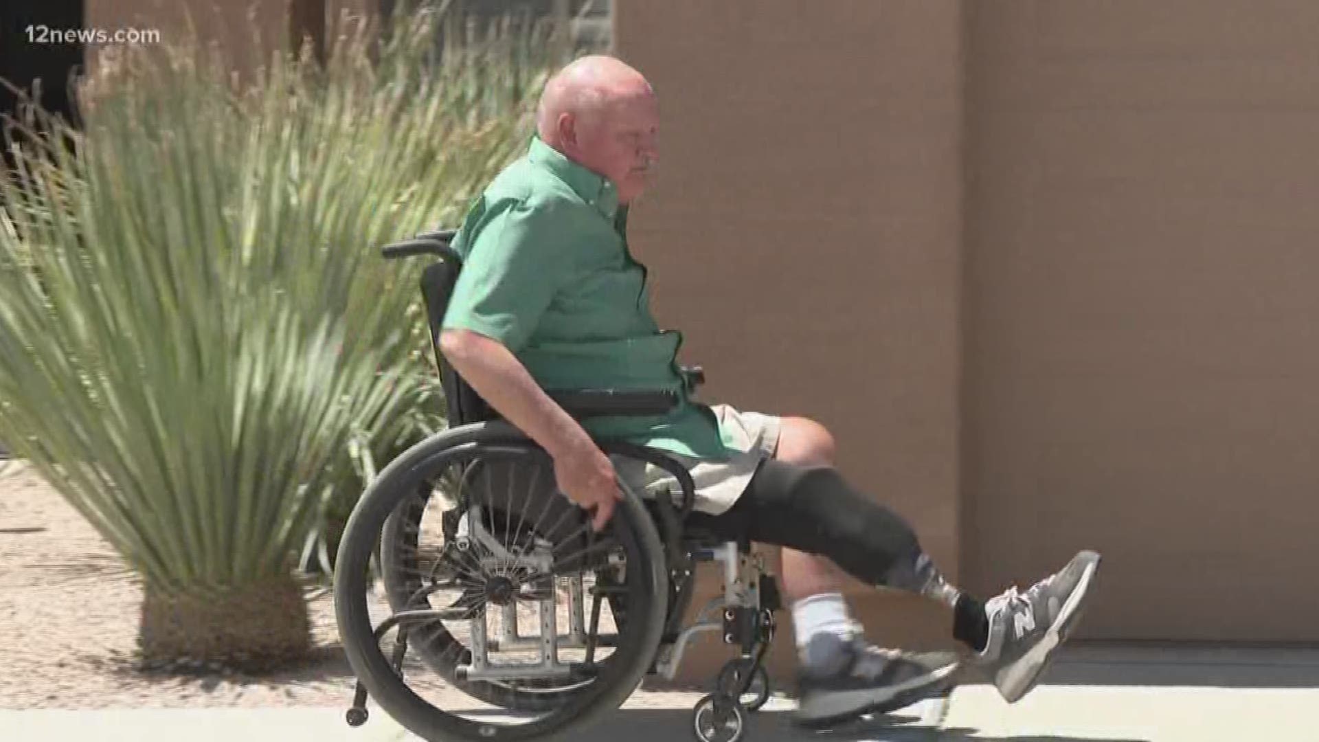 A Vietnam veteran has been forced to suffer through the bureaucracy of the V.A. as his recovery from a leg amputation is put on hold. Thanks to questions from 12 News he is now getting his prosthetic leg after more than 5 months of waiting.