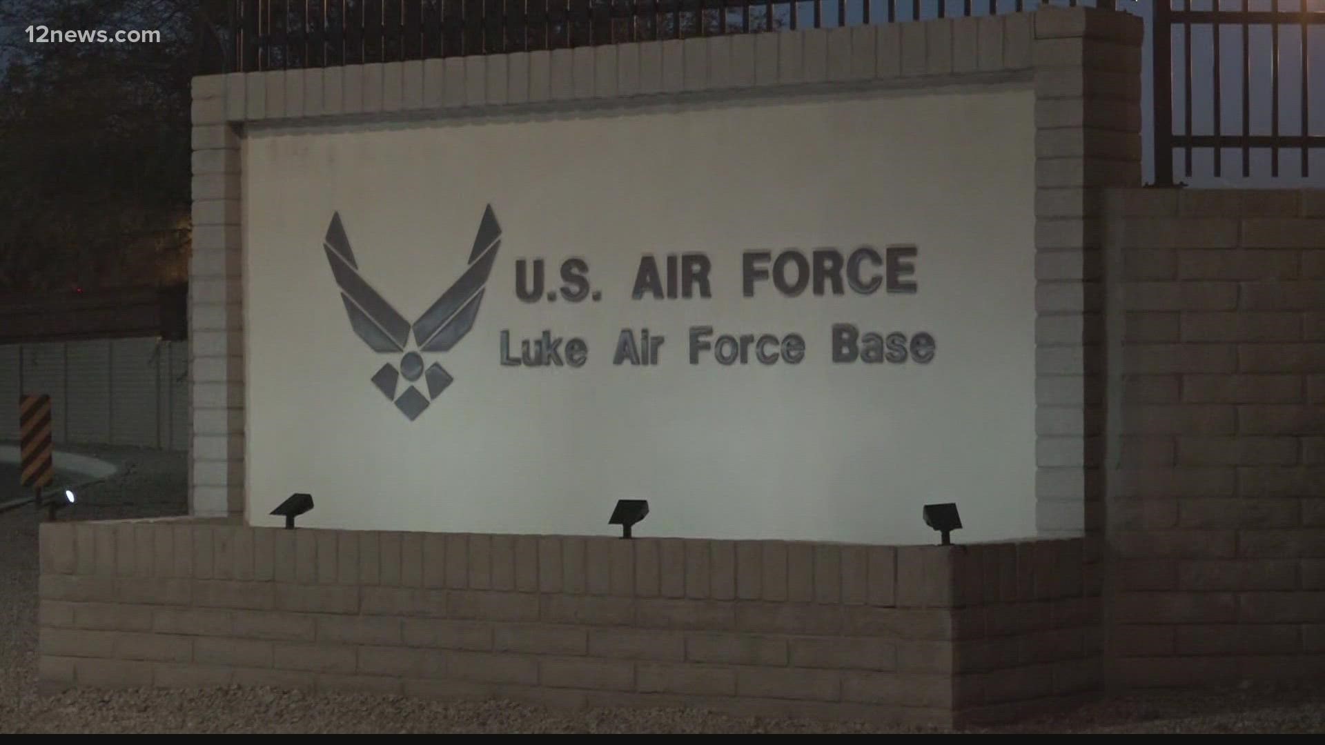 A driver died at Luke Air Force base after incident at South Gate Security checkpoint, officials say.