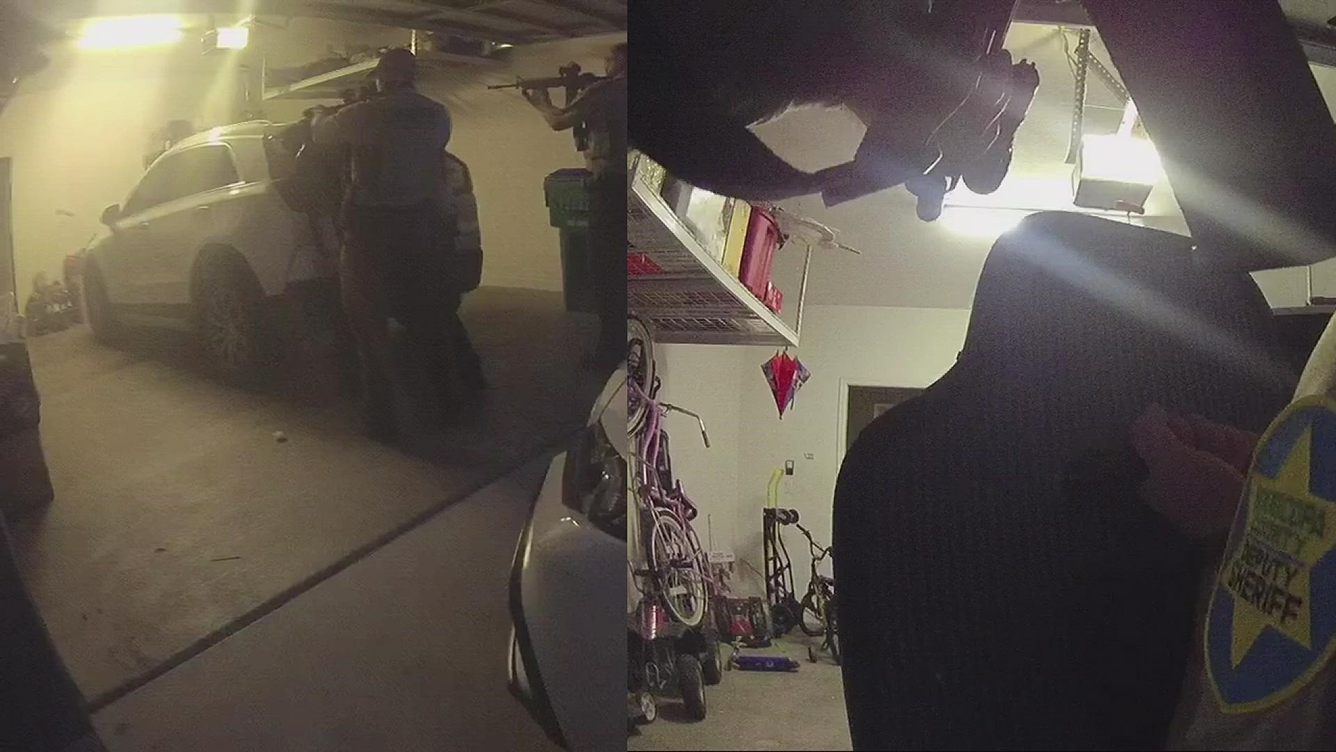 MCSO released bodycam video of a domestic violence situation in Waddell that ended with a suspect getting shot by deputies.