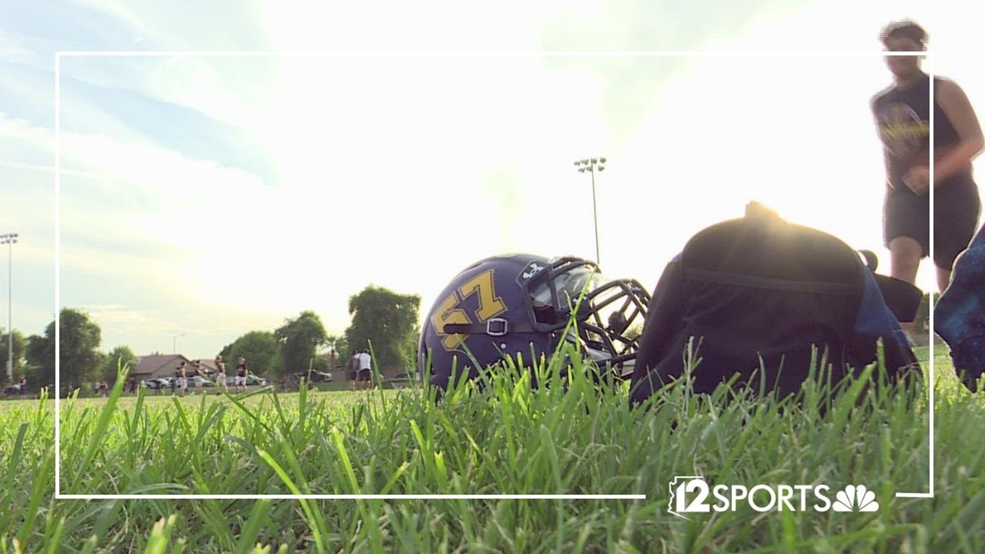 Bruno Bailon, 17, accomplished his biggest dream after making the varsity football team at Sunrise Mountain for his senior season.