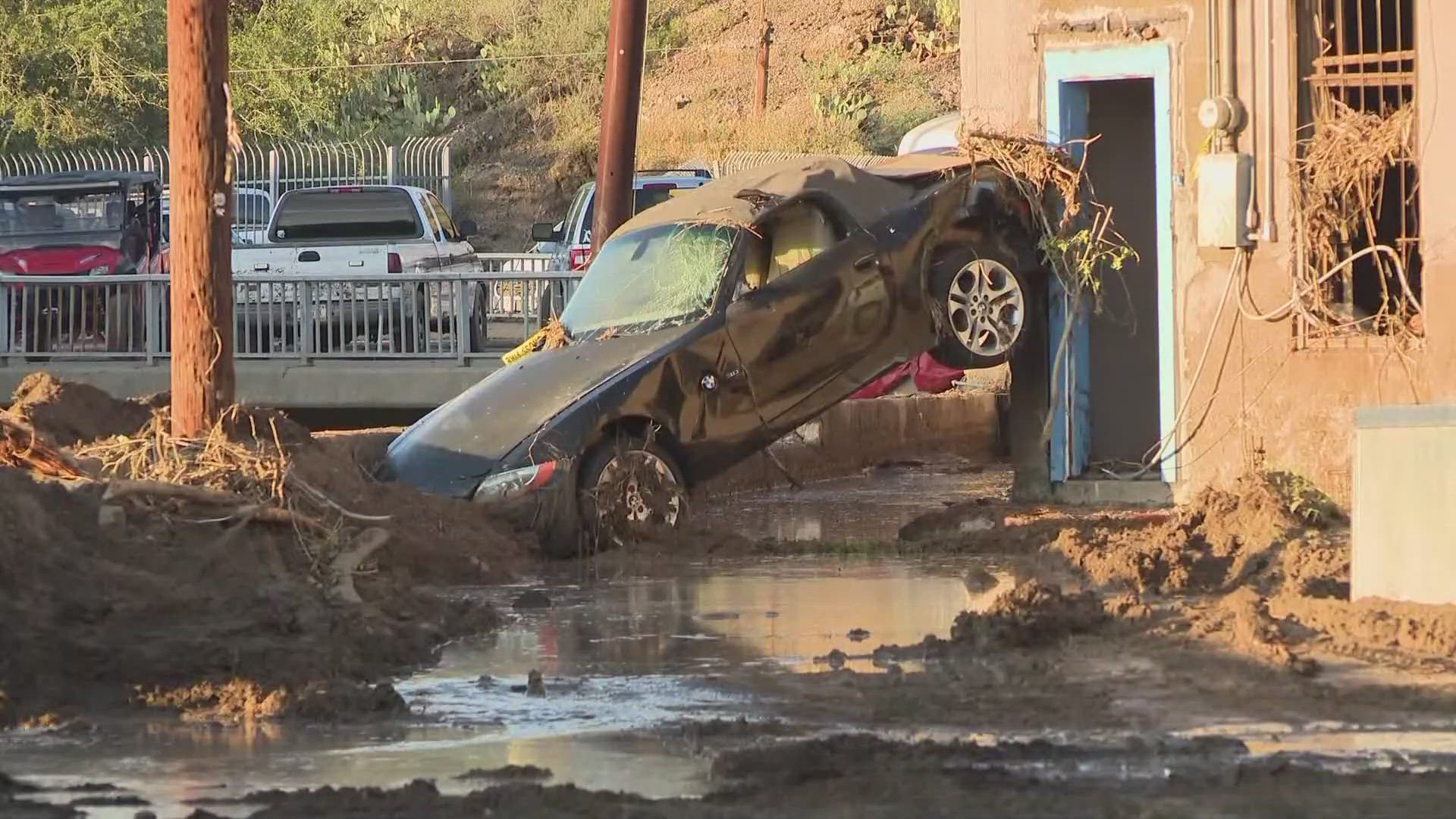 Search and recovery efforts will continue in Gila County, Arizona after destructive flash flooding over the weekend.
