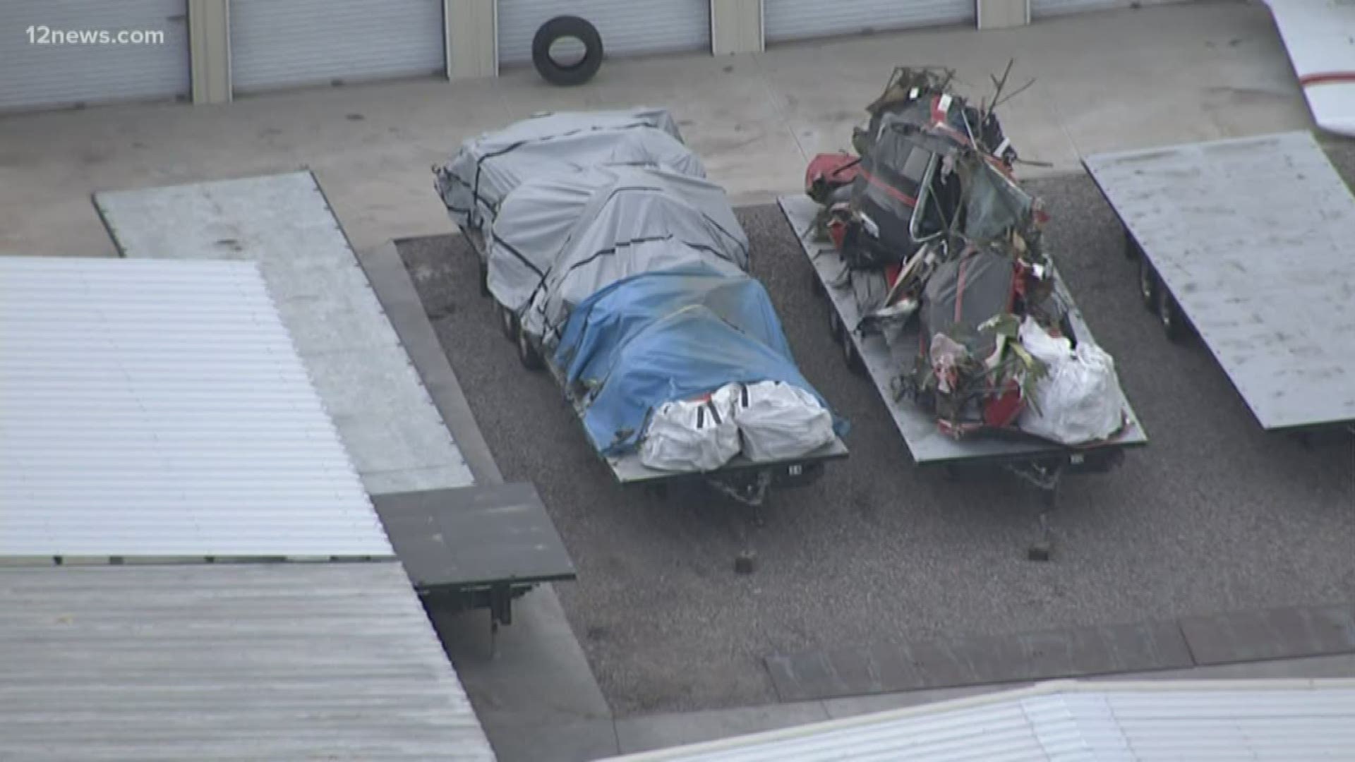 Wreckage from helicopter crash that killed Kobe Bryant taken to Phoenix