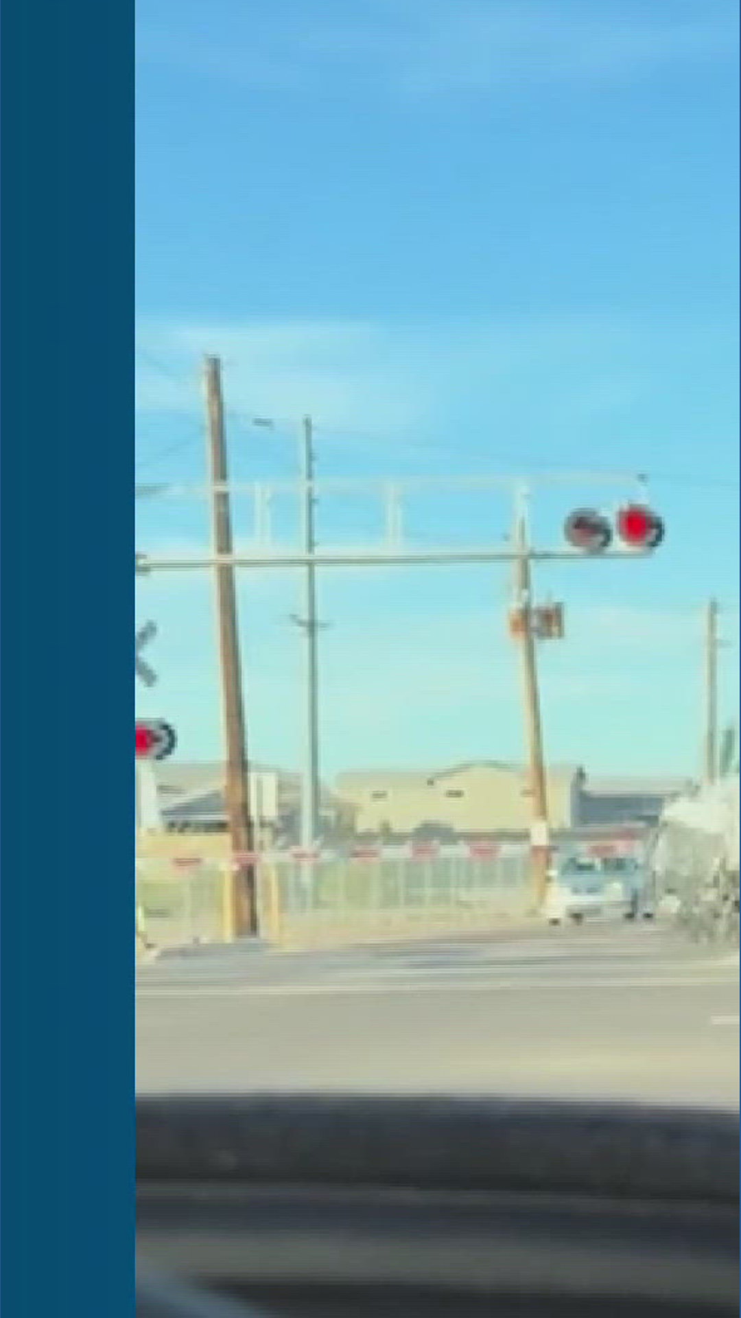 ‘That close to death’: Train hits semi moments after driver escapes ...