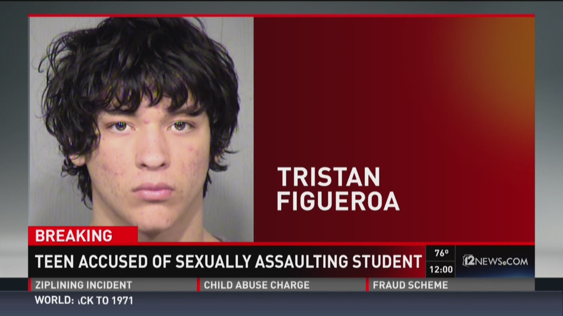 Teen accused of sexually assaulting student