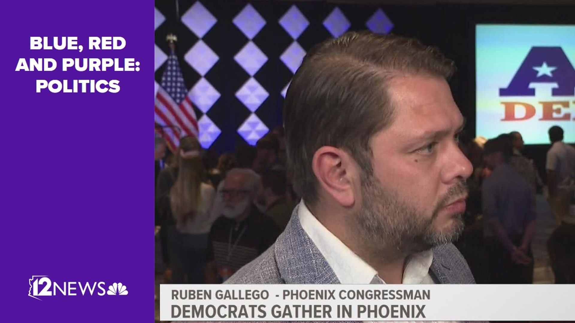12 News speaks with U.S. Representative Ruben Gallego who says he believes the Democratic party did their part to tell voters what was at stake.