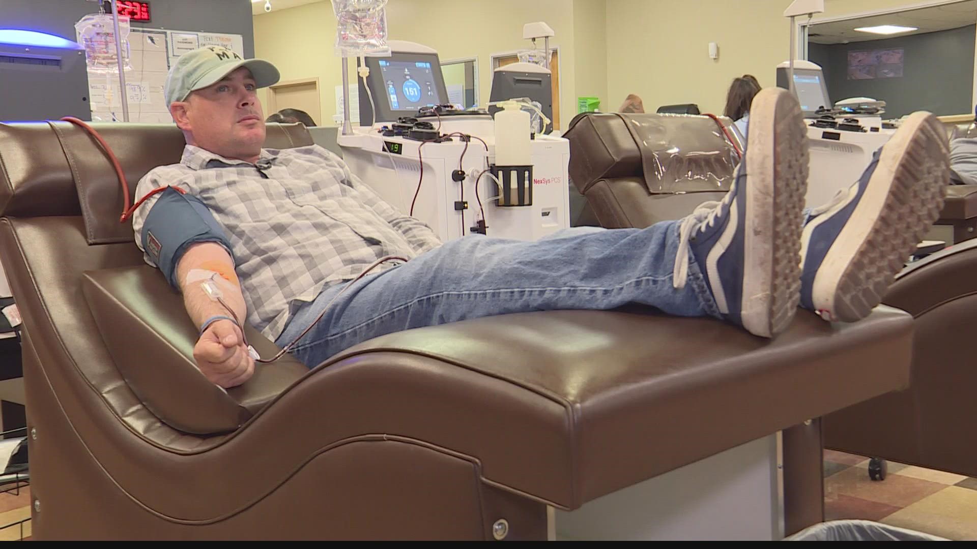 Valley residents are donating their plasma in hopes of offsetting the financial hardships brought on by record inflation.