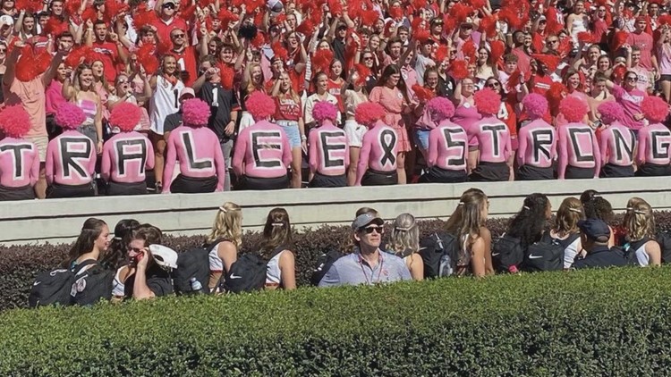 Georgia Bulldogs supporting mother of Kelee Ringo through her cancer battle
