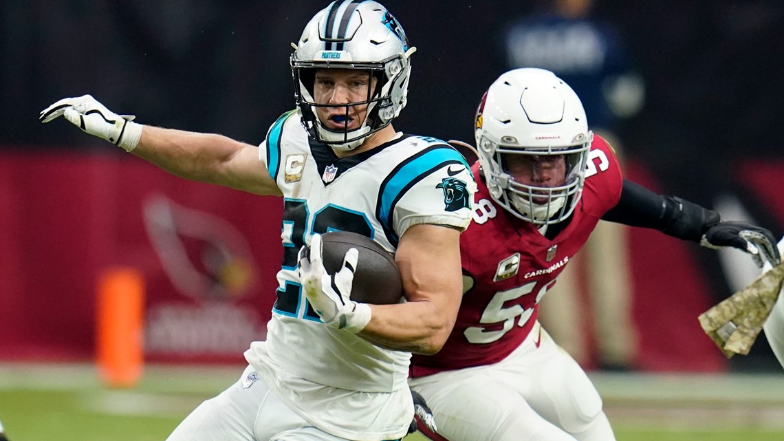 Cardinals fall 34-10 to Panthers in consecutive game without Murray,  Hopkins