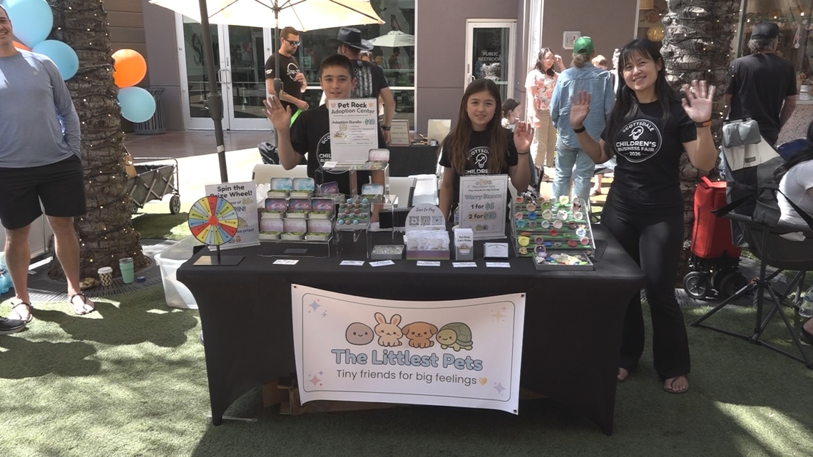 Young entrepreneurs shine at Scottsdale Children's Business Fair