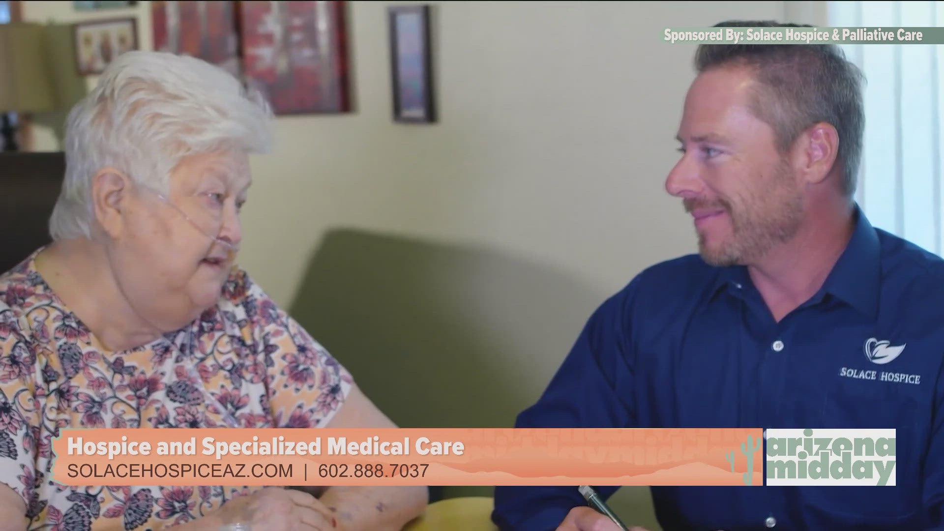 Joshua Pleasant and Kelly Potter of Solace Hospice, share the difference between hospice and palliative care and what makes them stand out from their competitors. 