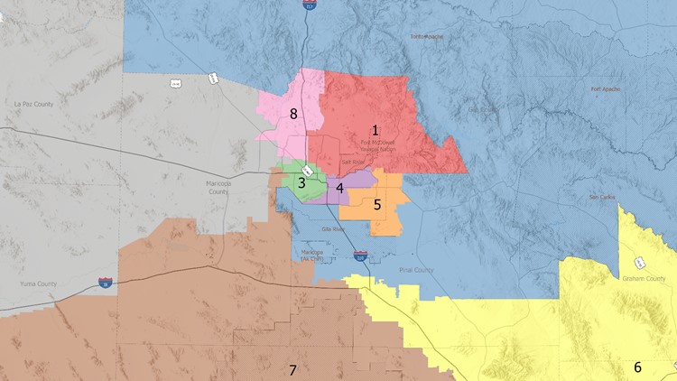 Arizona redistricting means big changes in 2022