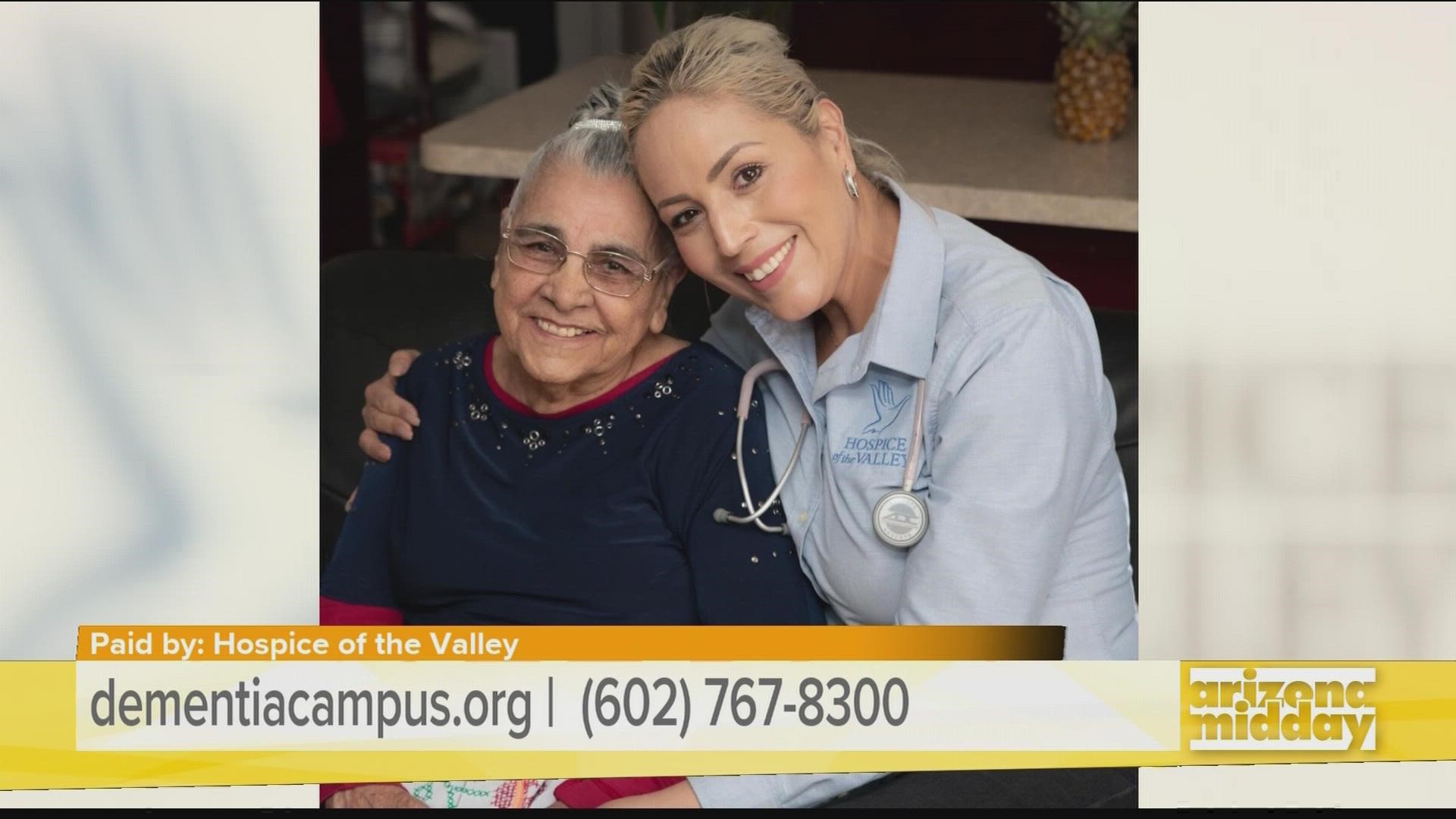 Debbie Shumway with Hospice of the Valley shares how the new campus helps families in our community enhance quality of life for loved ones living with dementia