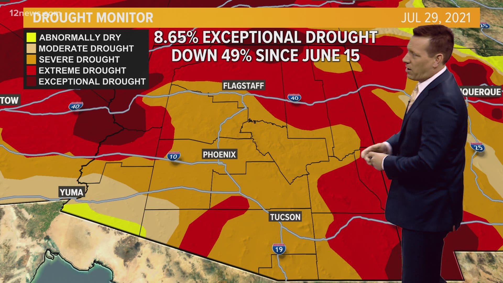 It's been pretty rainy in Arizona, but is that good news for the state's drought? Jamie Kagol explains.