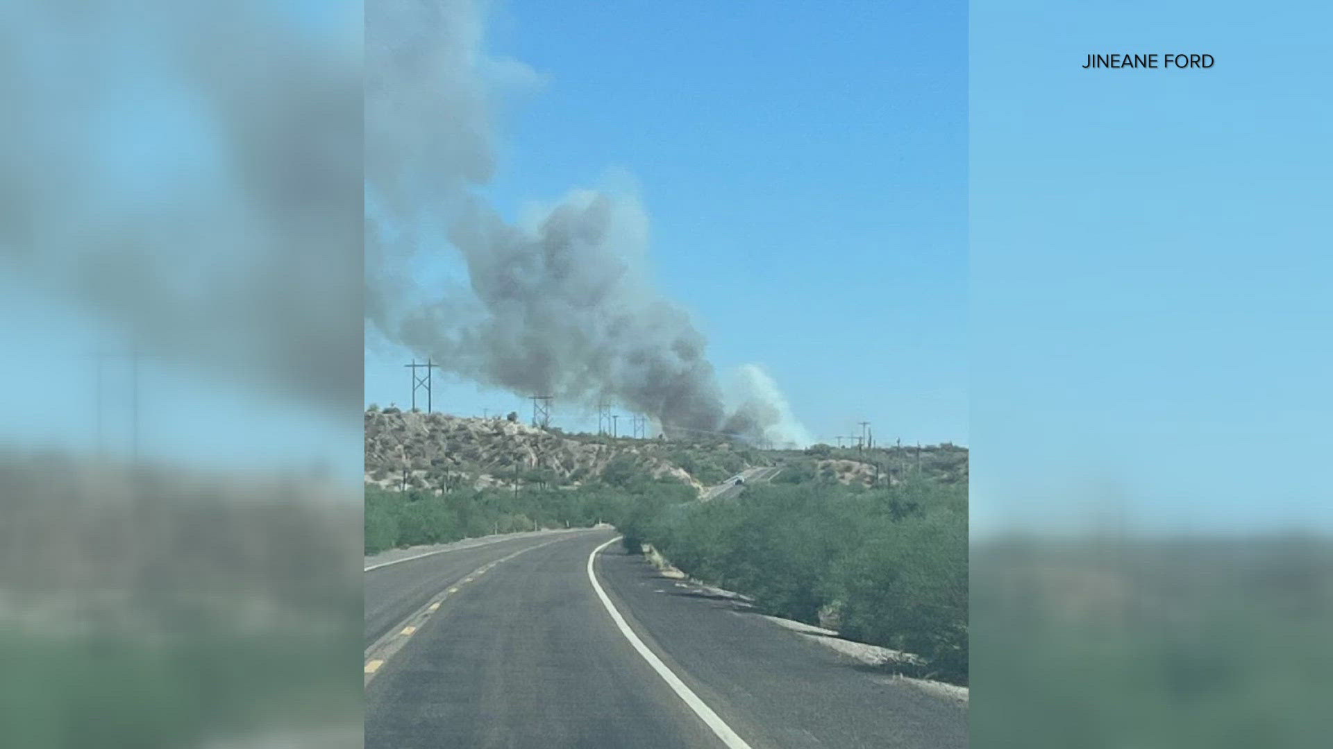 The fire has been mapped at 121 acres, but is 0% contained, according to the Arizona Department of Forestry and Fire Management.