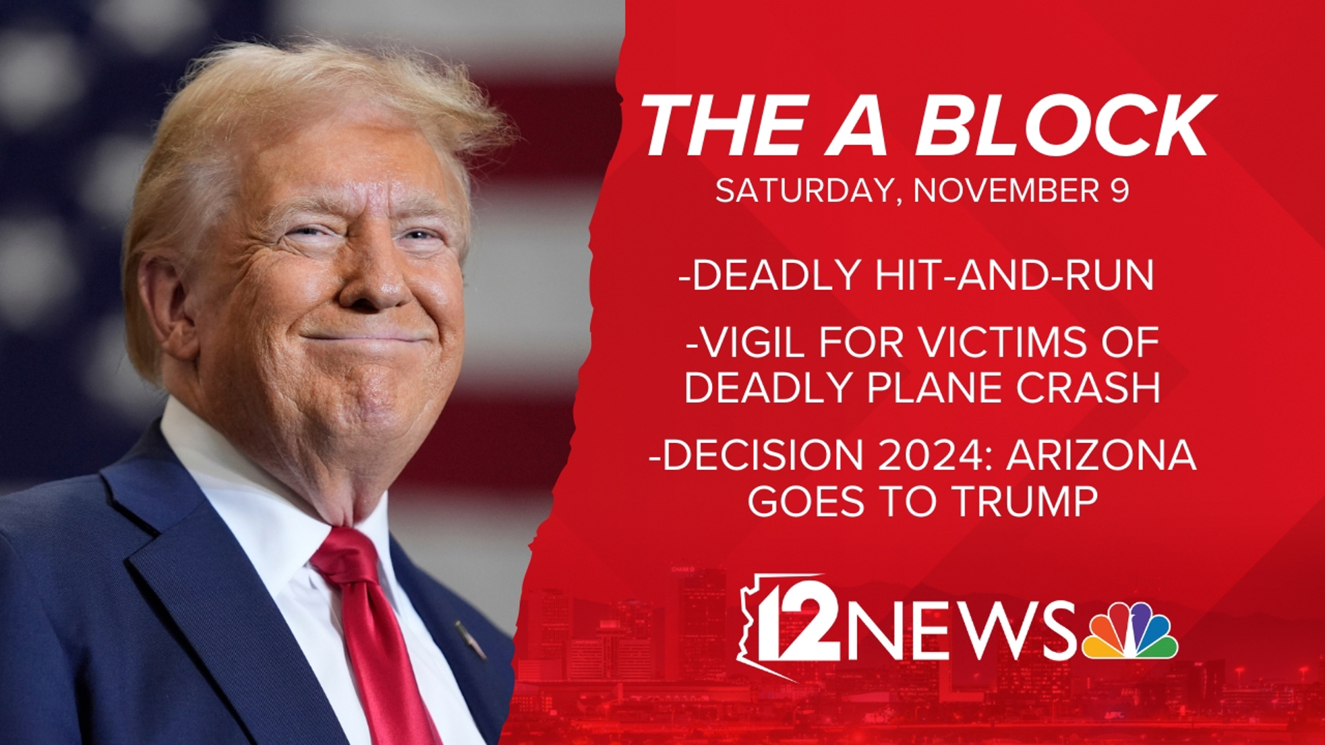 In this edition of the A-block, a deadly hit-and-run, a vigil for victims of a deadly plane crash, election results continue and more.