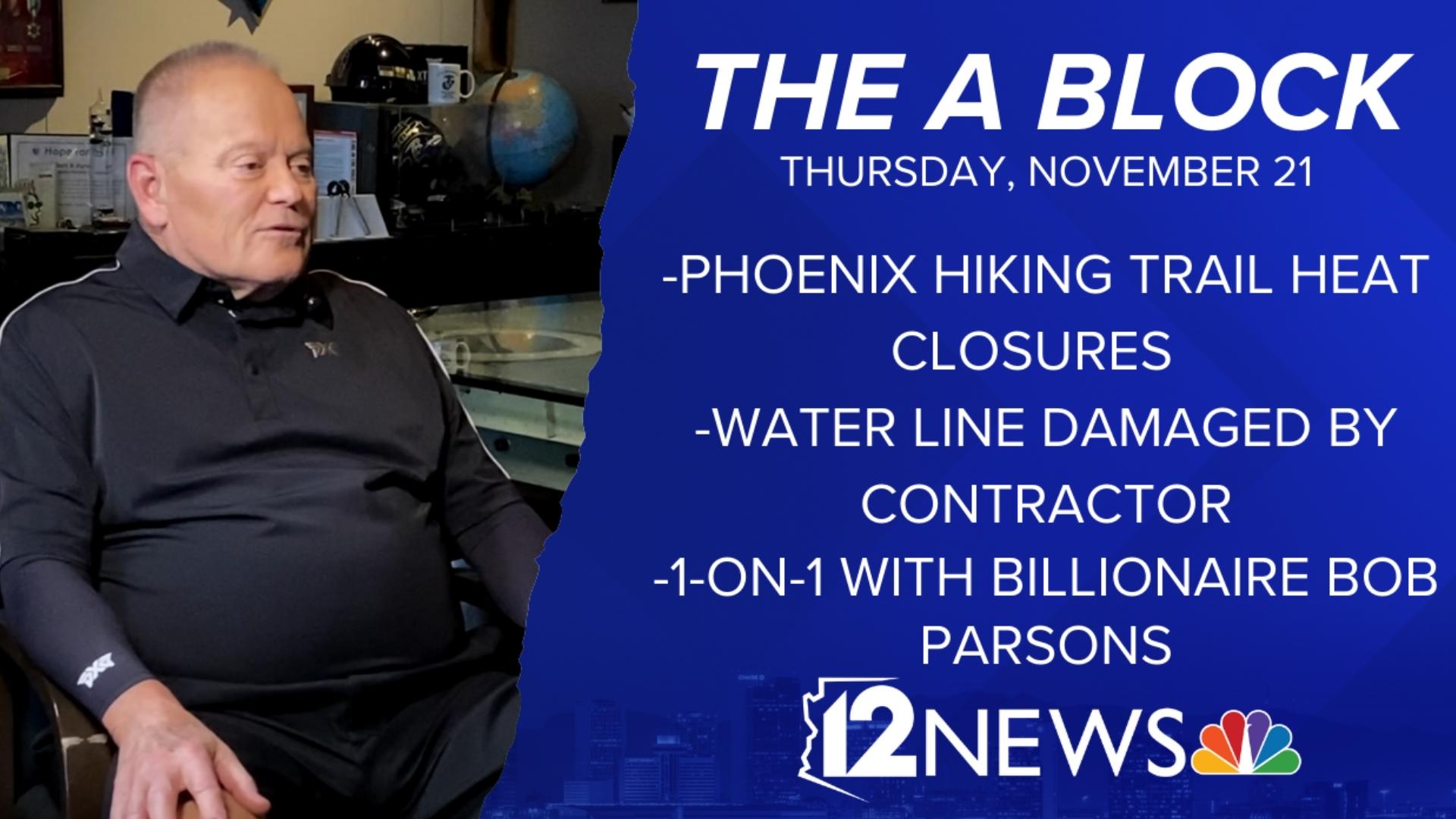 Here are the top stories in Arizona on Nov. 21, 2024