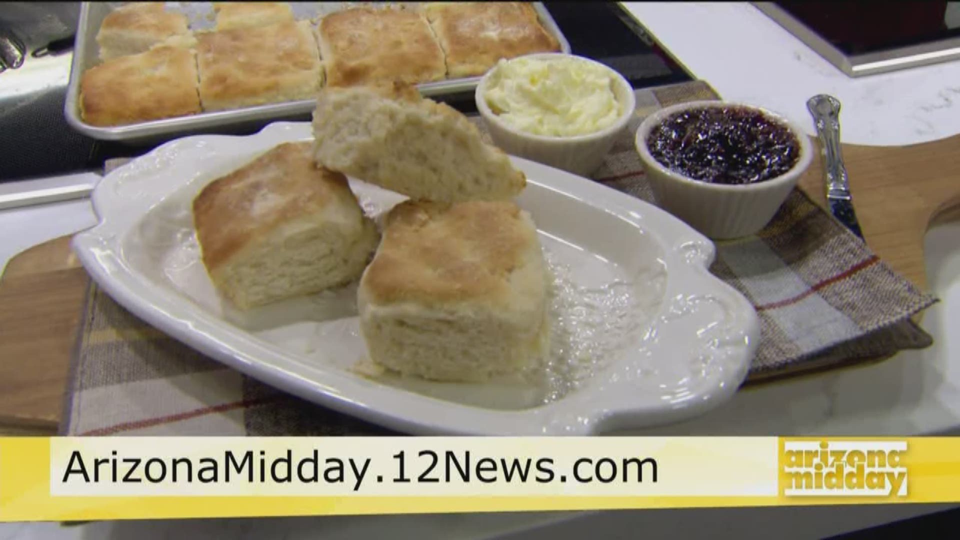 Jan shows us how to create biscuits with just 3 ingredients.