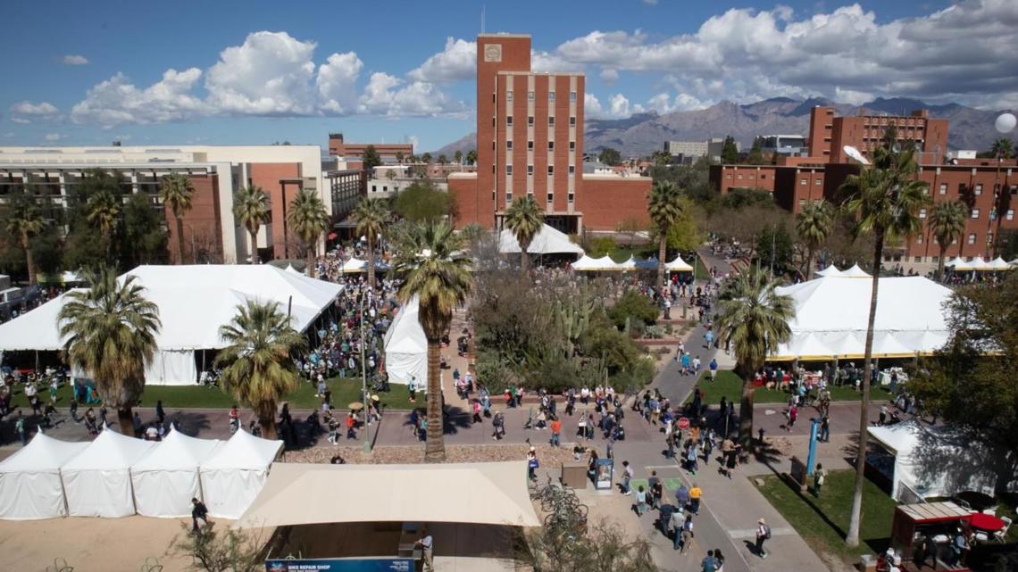 What is the clear bag policy at the Tucson Festival of Books?