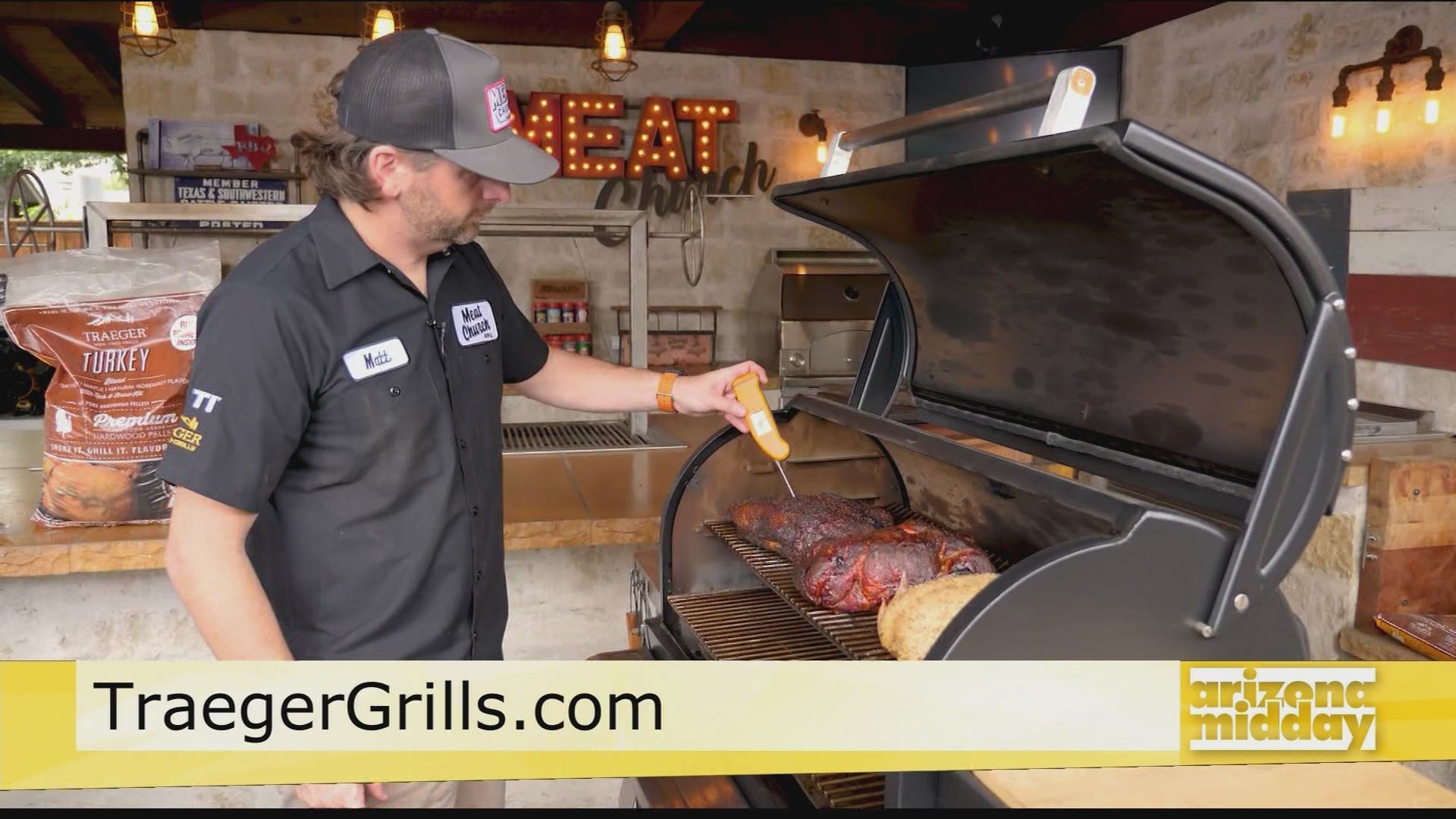 "BBQ Pitmaster" Matt Pittman shares grilling tips for a tasty barbecue and how Traeger Grills could help make your next barbecue easier.