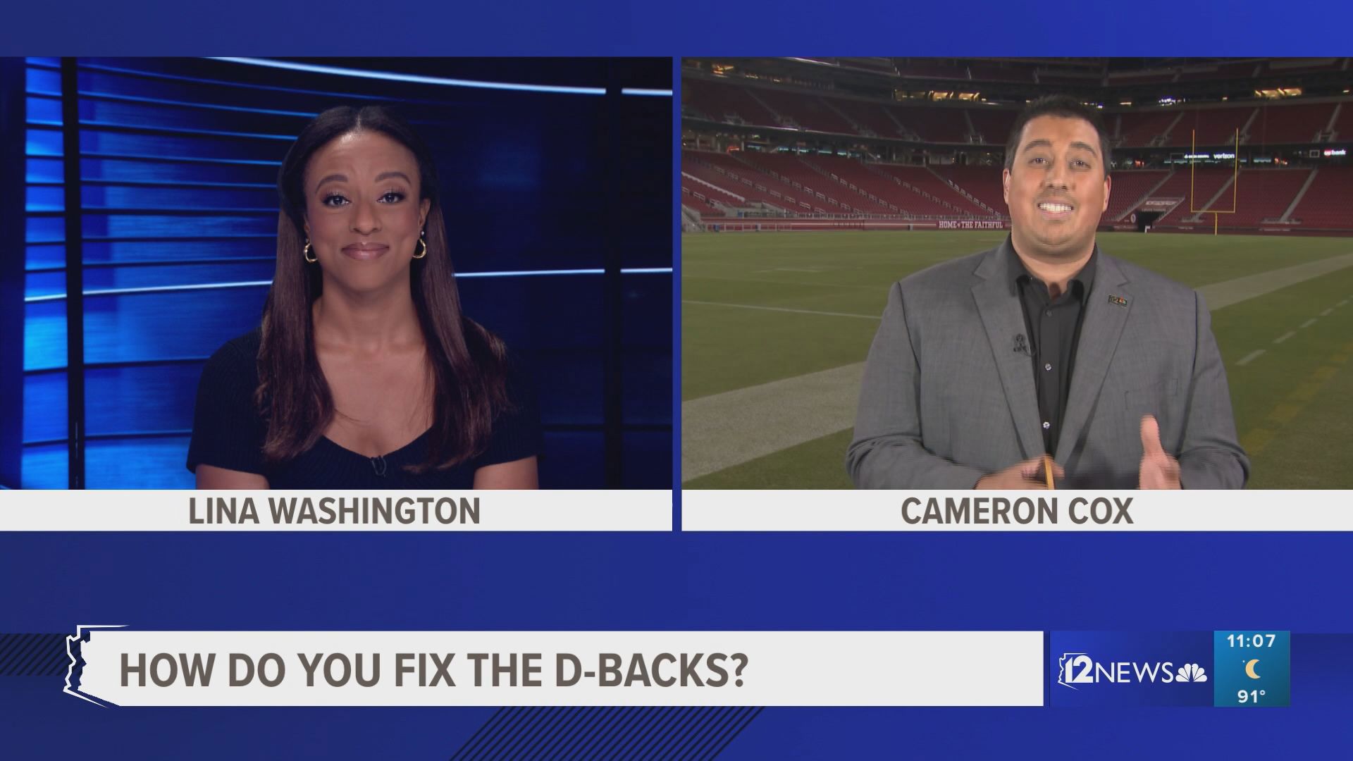 Cam Cox and Lina Washington talk about what happened and what's next for the Arizona Diamondbacks.