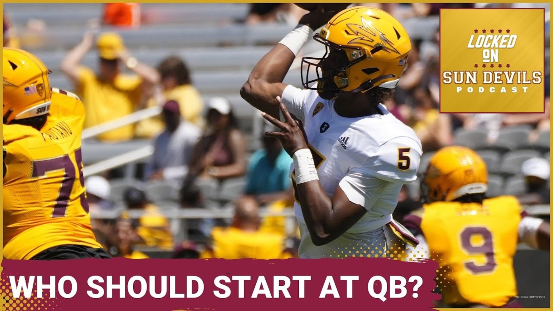 Host Richie Bradshaw has made an argument for each quarterback to be the starter on this edition of the Locked On Sun Devils podcast.