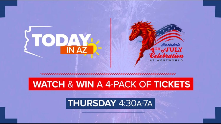 Win a 4-pack of tickets to Scottsdale's 4th of July celebration