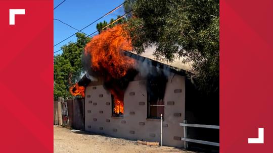 1 apartment unit a total loss, 4 units saved after massive fire in Eloy ...