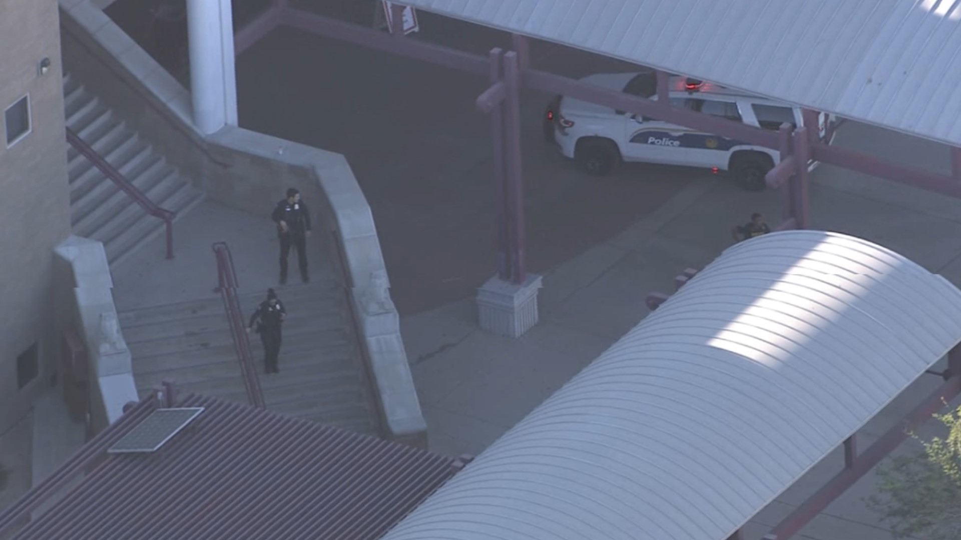 A teenager was injured after a shooting at Cesar Chavez High School on Monday. There is no active threat, according to the Phoenix Police Department.
